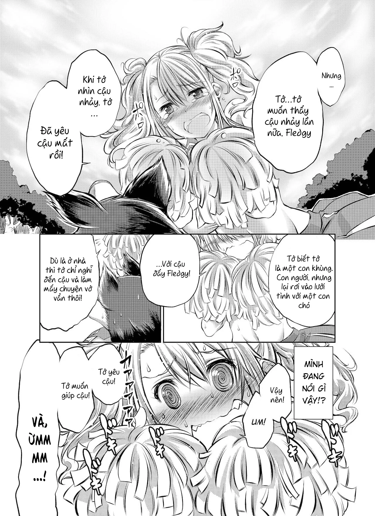 HentaiVN.net - Ảnh 13 - Ouen Shitakute ... [Wanting to help] - Romance lãng mạn