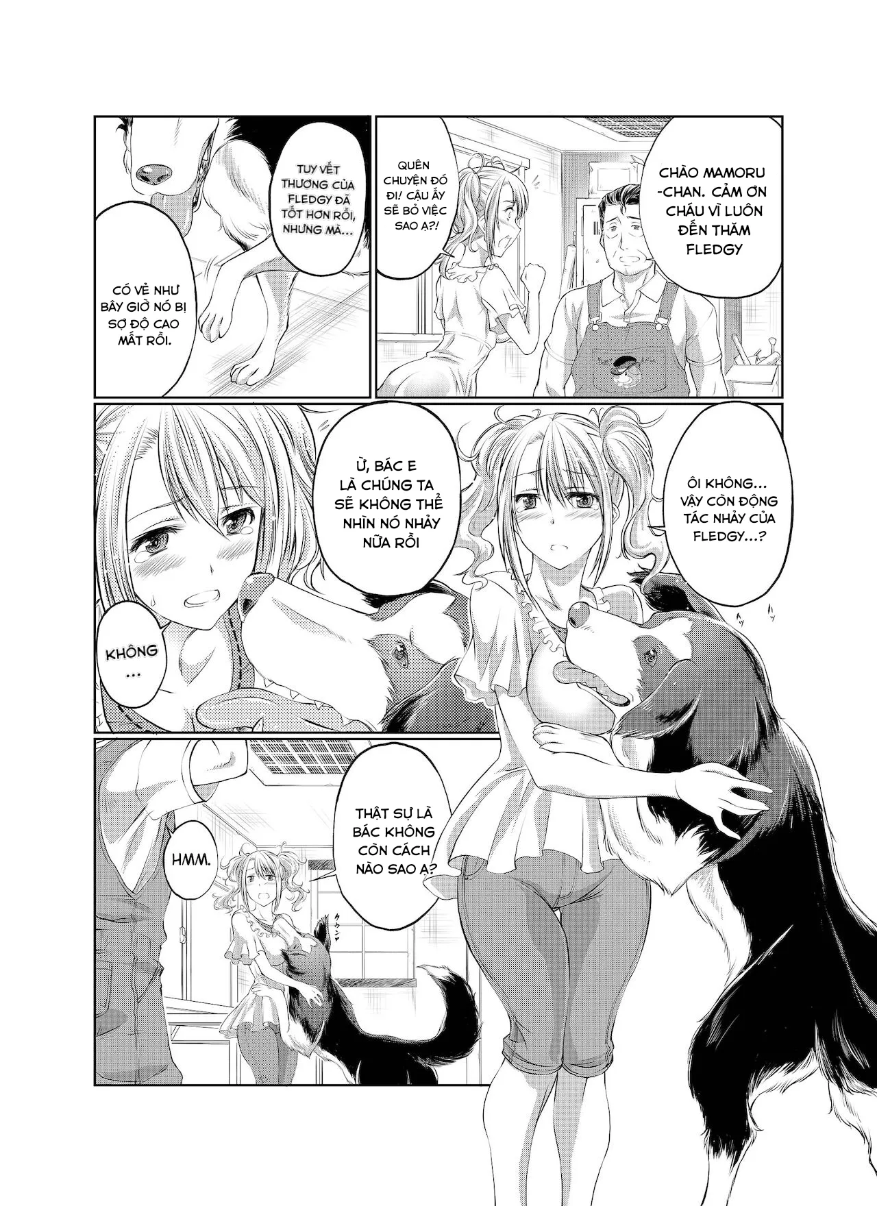 HentaiVN.net - Ảnh 4 - Ouen Shitakute ... [Wanting to help] - Romance lãng mạn