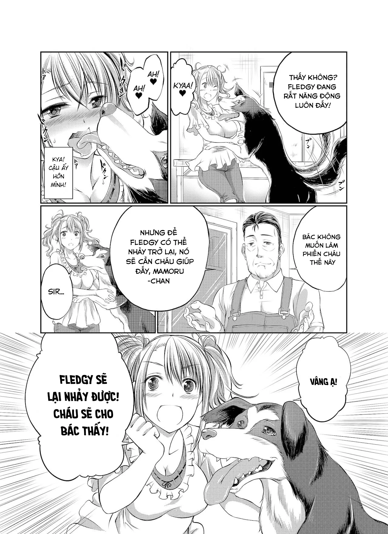 HentaiVN.net - Ảnh 6 - Ouen Shitakute ... [Wanting to help] - Romance lãng mạn