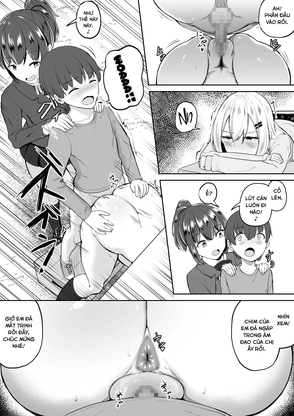 HentaiVN.net - Ảnh 13 - Thiền từ lộn [Kabe Shiri Bokin, Wall Ass Fundraising] - Oneshot