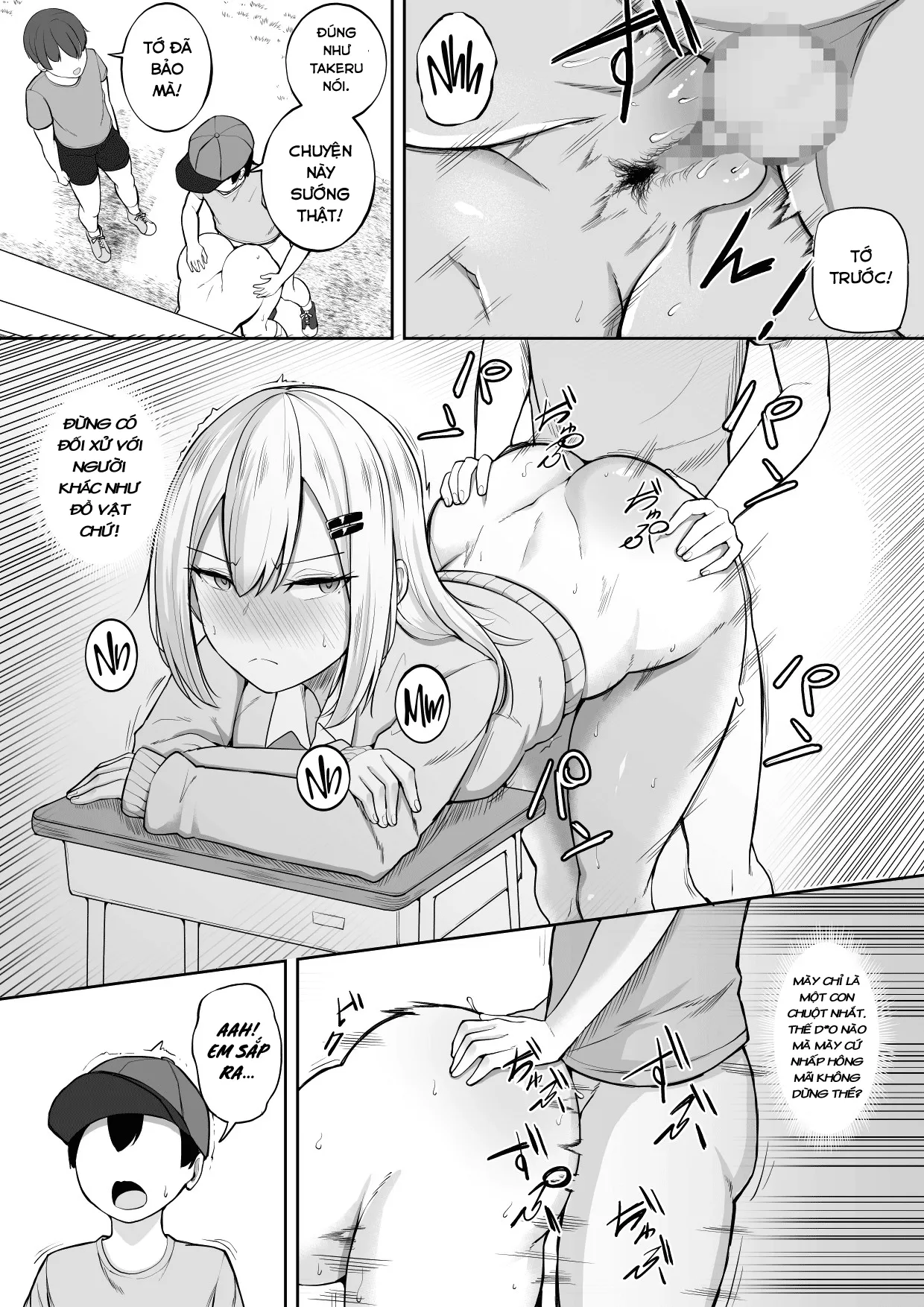 HentaiVN.net - Ảnh 21 - Thiền từ lộn [Kabe Shiri Bokin, Wall Ass Fundraising] - Oneshot