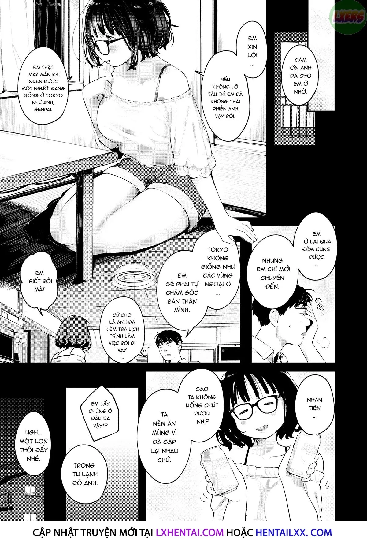 HentaiVN.net - Ảnh 7 - Đưa em về nhà - Chap 2 - City Girl Honoka-san