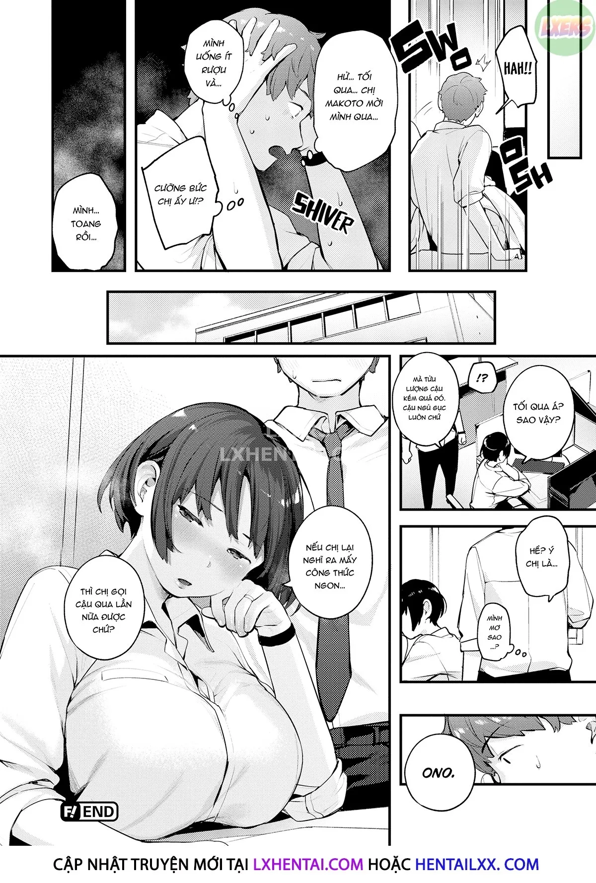 HentaiVN.net - Ảnh 22 - Đưa em về nhà - Chap 4 - Evening Appetizer
