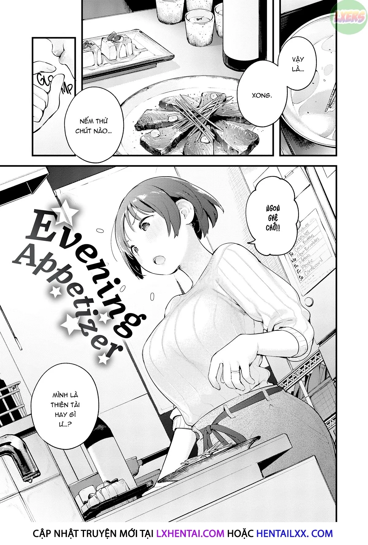 HentaiVN.net - Ảnh 5 - Đưa em về nhà - Chap 4 - Evening Appetizer