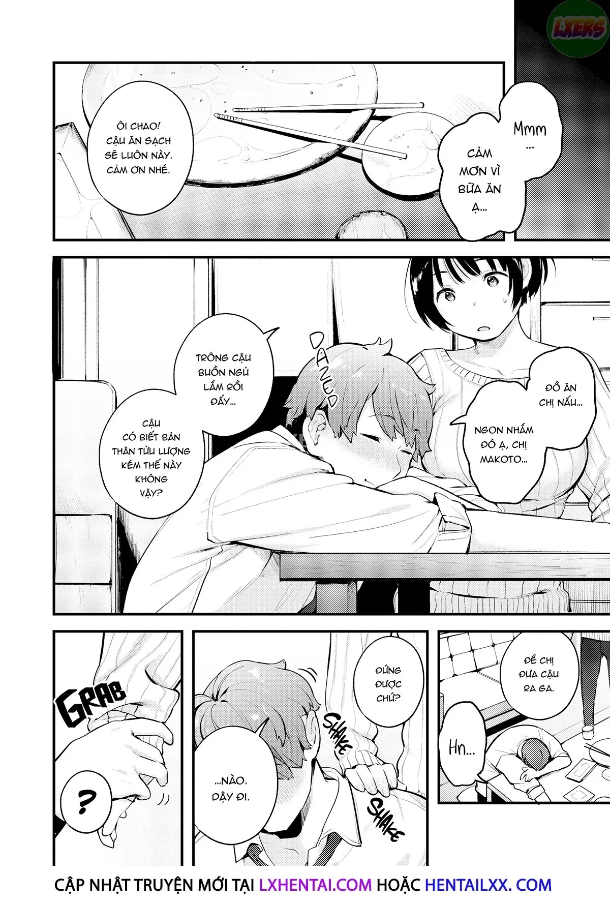 HentaiVN.net - Ảnh 8 - Đưa em về nhà - Chap 4 - Evening Appetizer