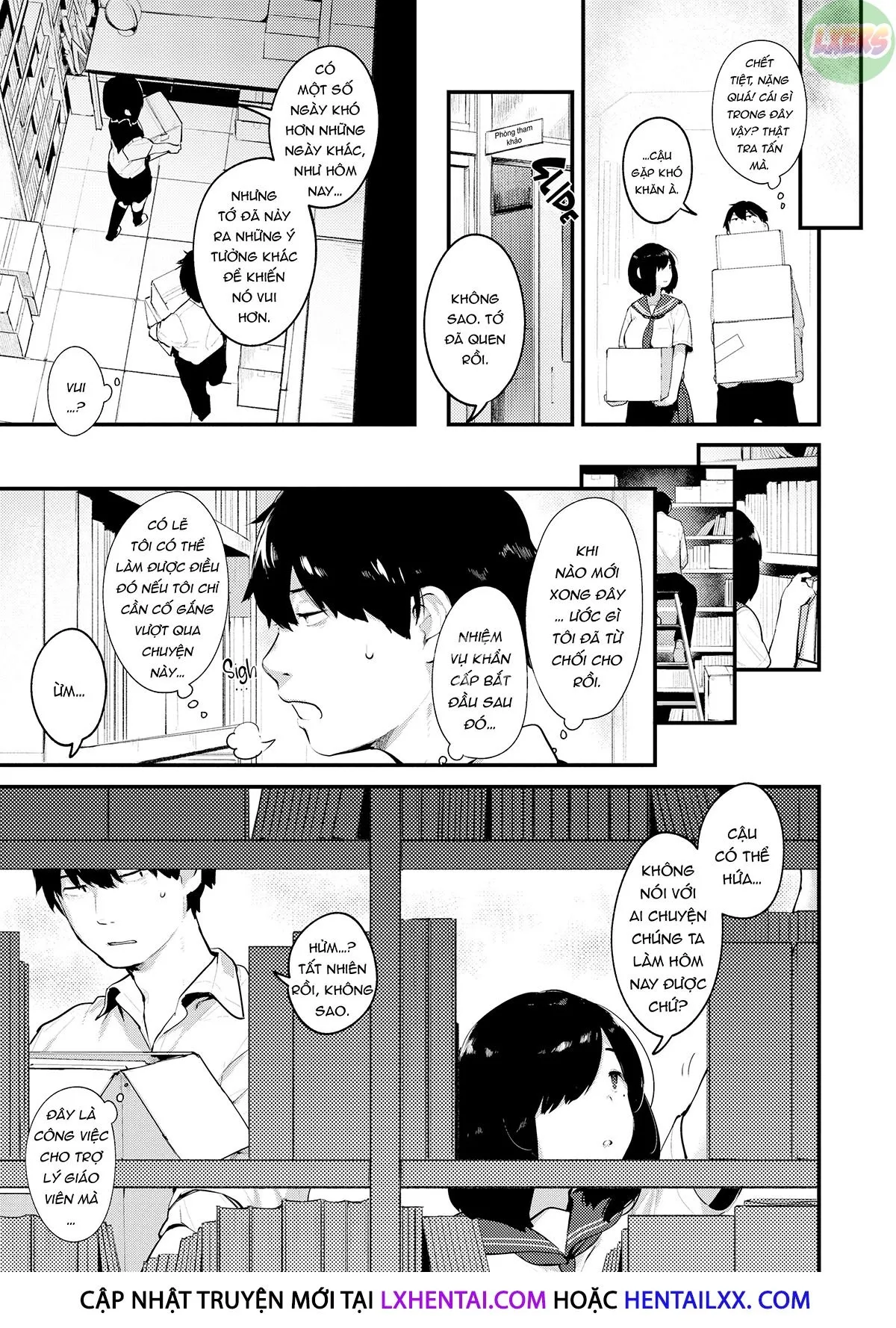 HentaiVN.net - Ảnh 7 - Đưa em về nhà - Chap 6 - Chore Girl