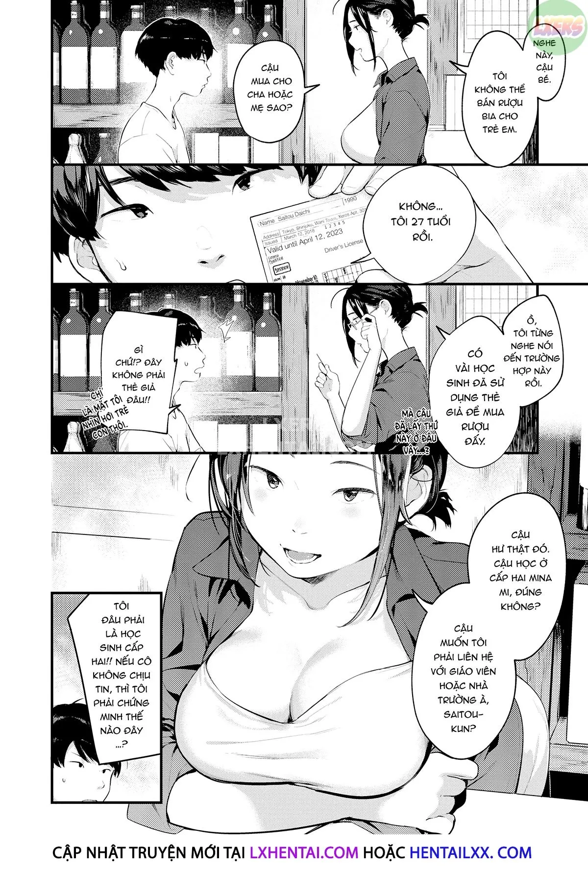 HentaiVN.net - Ảnh 6 - Đưa em về nhà - Chap 7 - Age Check