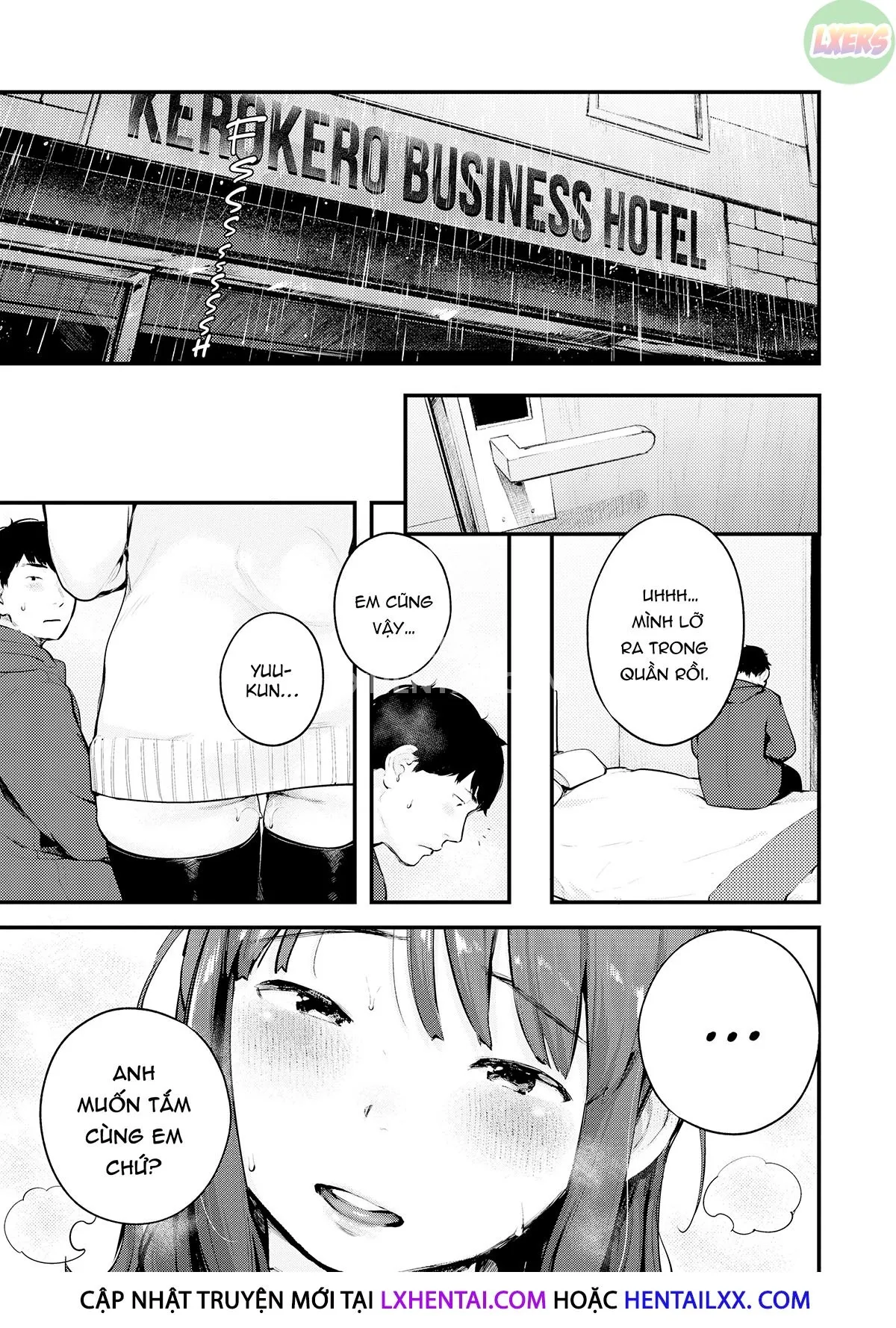 HentaiVN.net - Ảnh 11 - Đưa em về nhà - Chap 8 - Taking Shelter From the Rain