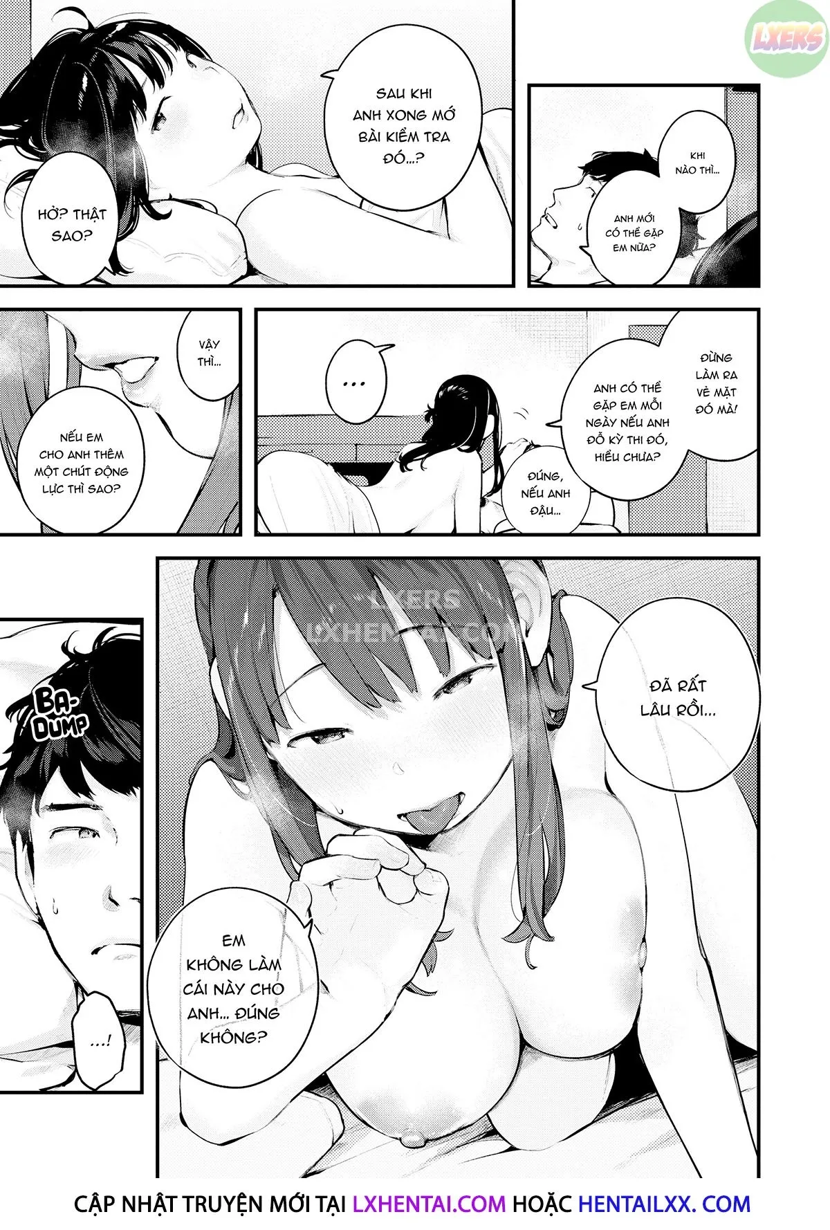 HentaiVN.net - Ảnh 21 - Đưa em về nhà - Chap 8 - Taking Shelter From the Rain