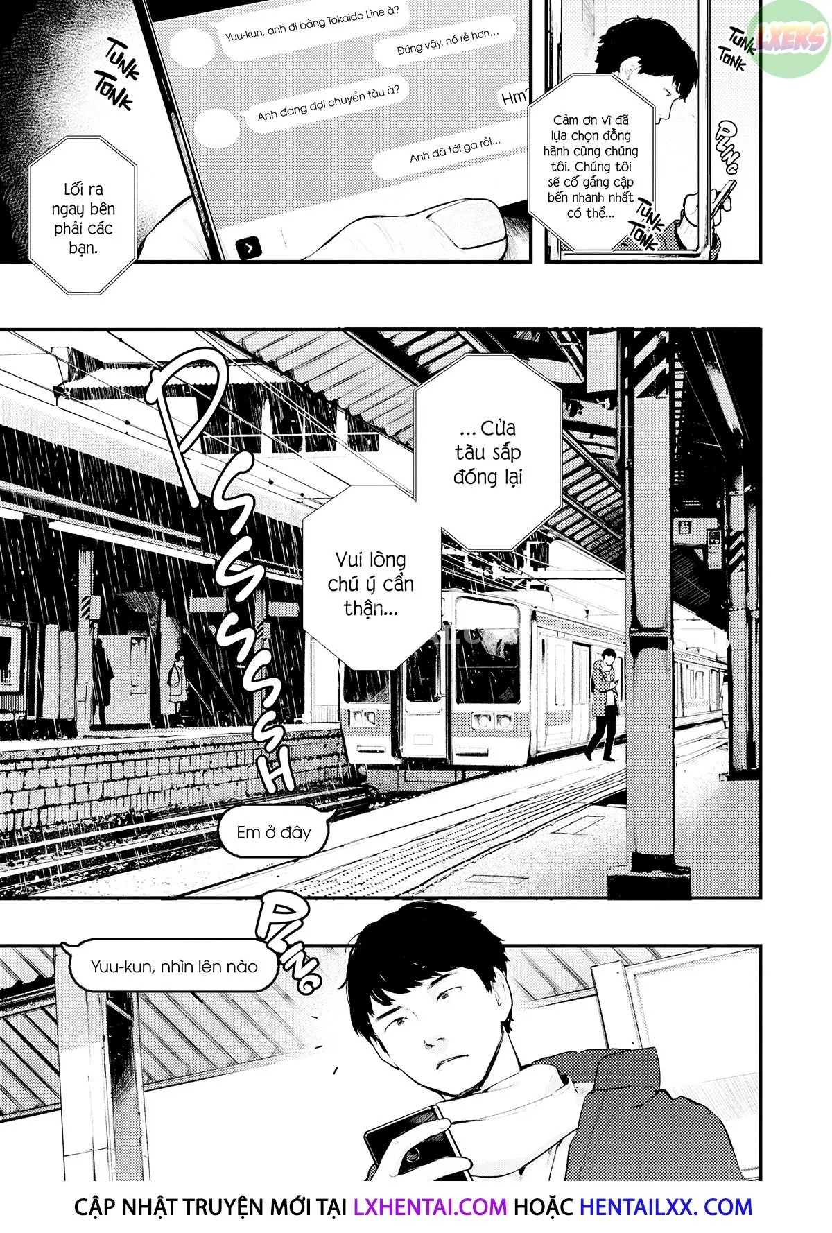 HentaiVN.net - Ảnh 5 - Đưa em về nhà - Chap 8 - Taking Shelter From the Rain