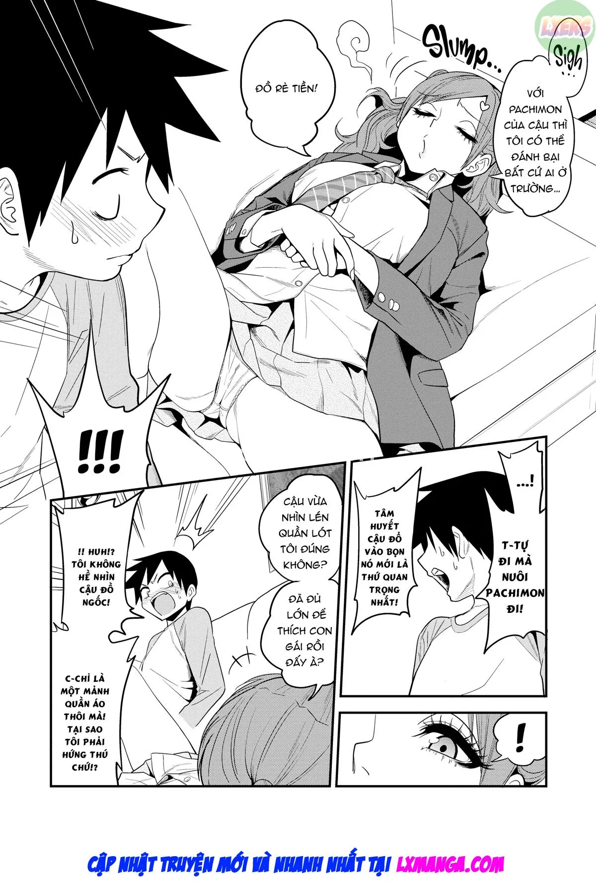 HentaiVN.net - Ảnh 7 - Thời tới cản không kịp - Chap 2 - You Are Challenged by Kogal Takuha
