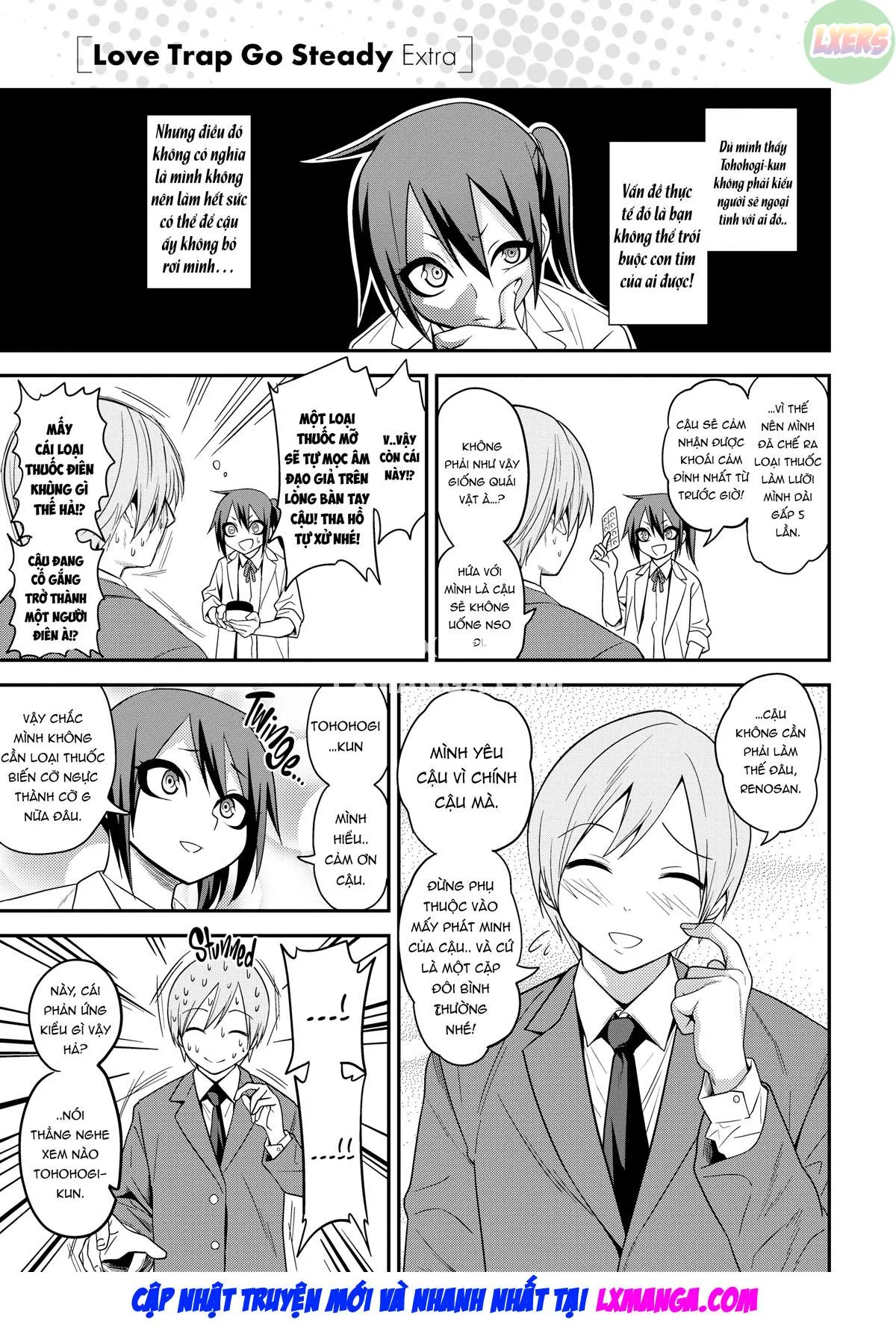 HentaiVN.net - Ảnh 37 - Thời tới cản không kịp - Chap 4 - LOVE TRAP Go Steady