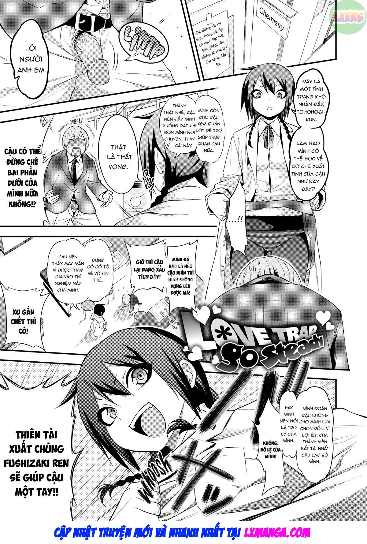 HentaiVN.net - Ảnh 4 - Thời tới cản không kịp - Chap 4 - LOVE TRAP Go Steady