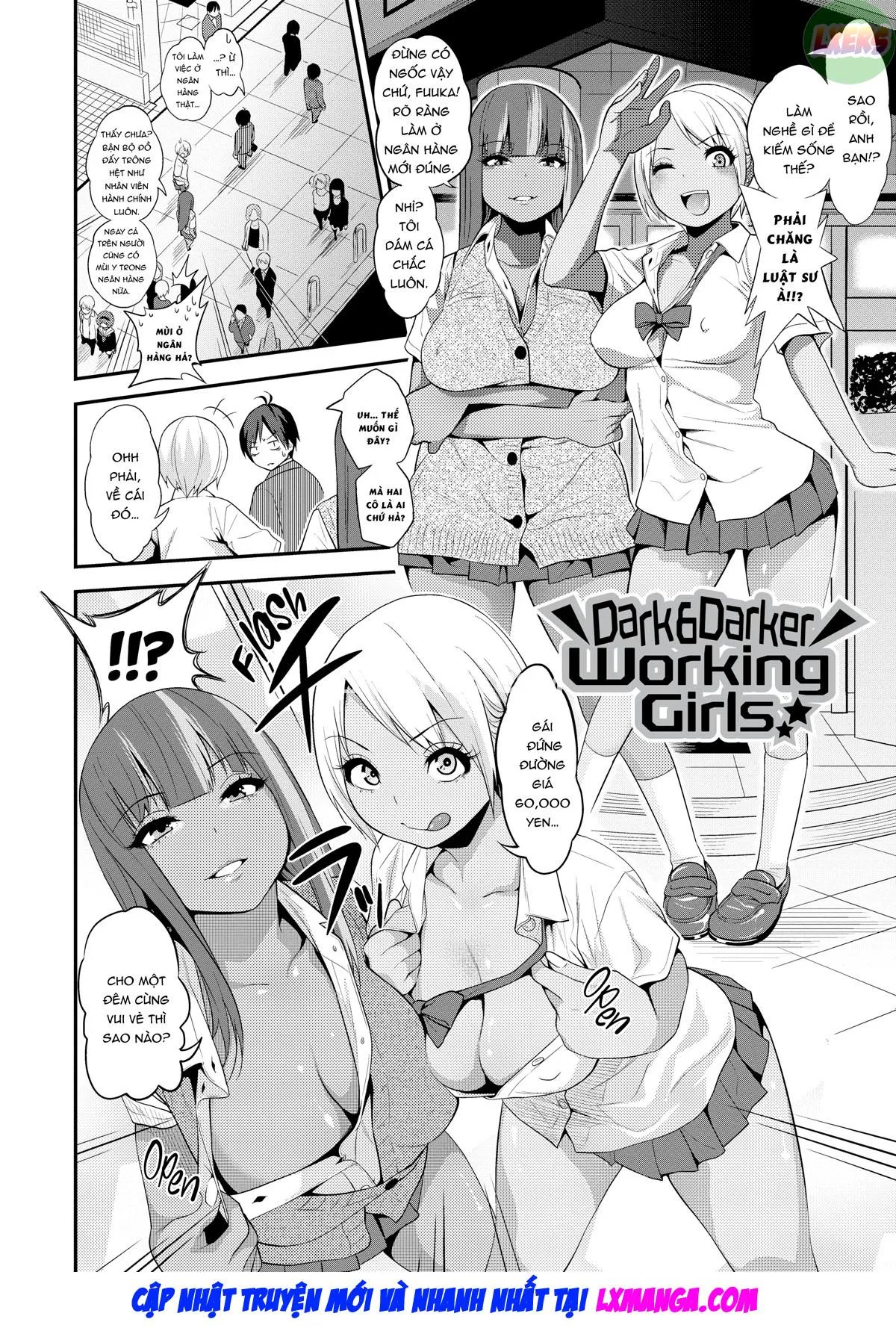 HentaiVN.net - Ảnh 13 - Thời tới cản không kịp - Chap 5 - Dark & Darker Working Girls