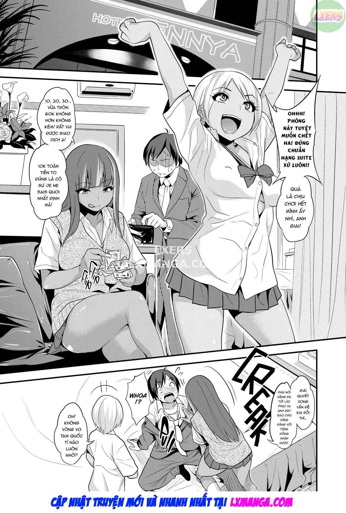 HentaiVN.net - Ảnh 16 - Thời tới cản không kịp - Chap 5 - Dark & Darker Working Girls