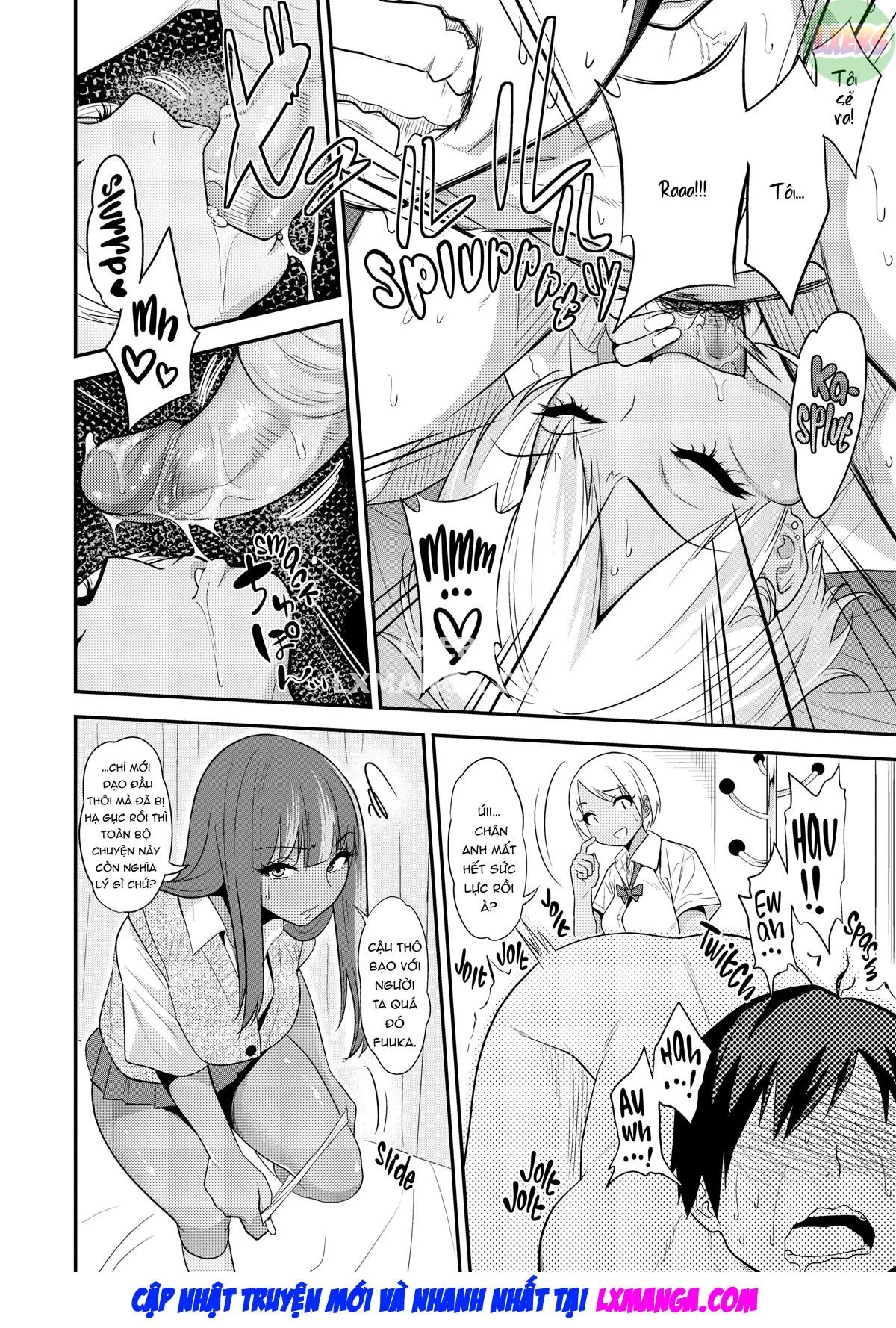 HentaiVN.net - Ảnh 23 - Thời tới cản không kịp - Chap 5 - Dark & Darker Working Girls