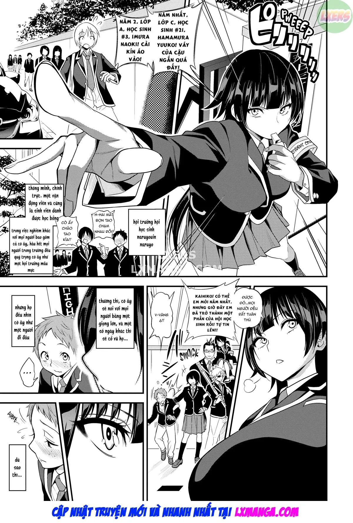 HentaiVN.net - Ảnh 4 - Thời tới cản không kịp - Chap 9 - Cold Bitch Student Council President
