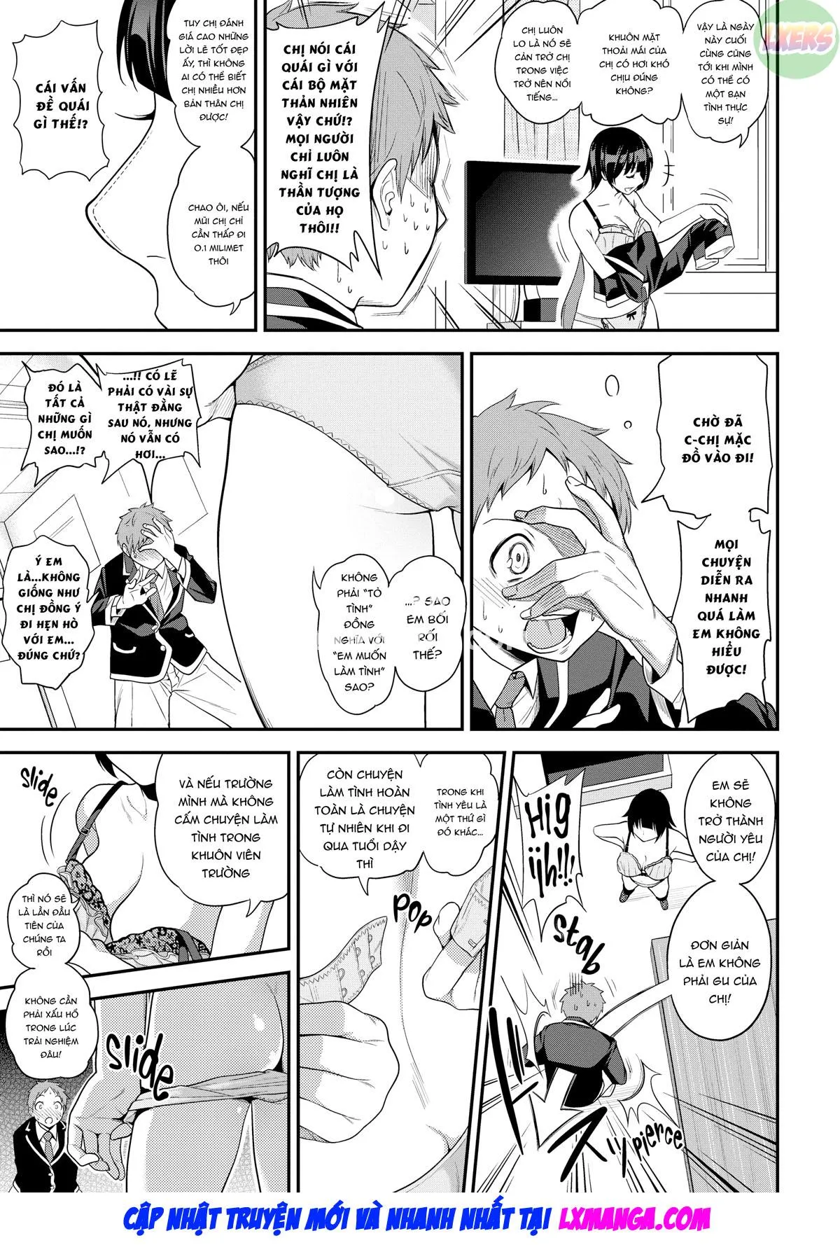 HentaiVN.net - Ảnh 6 - Thời tới cản không kịp - Chap 9 - Cold Bitch Student Council President