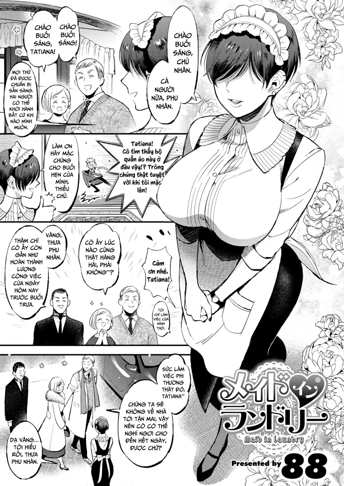 HentaiVN.net - Ảnh 1 - Maid in Laundry - Oneshot