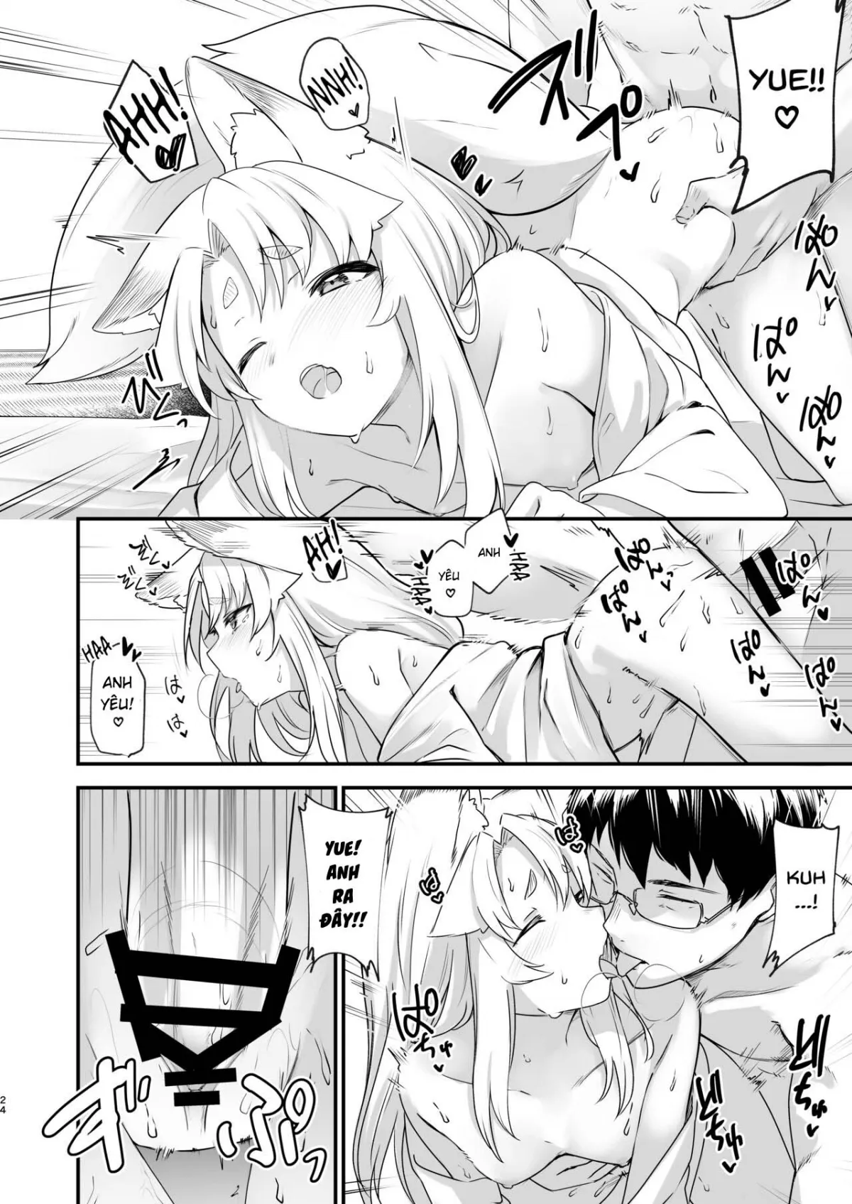 HentaiVN.net - Ảnh 24 - Komagitsune no Yue - Một Shot