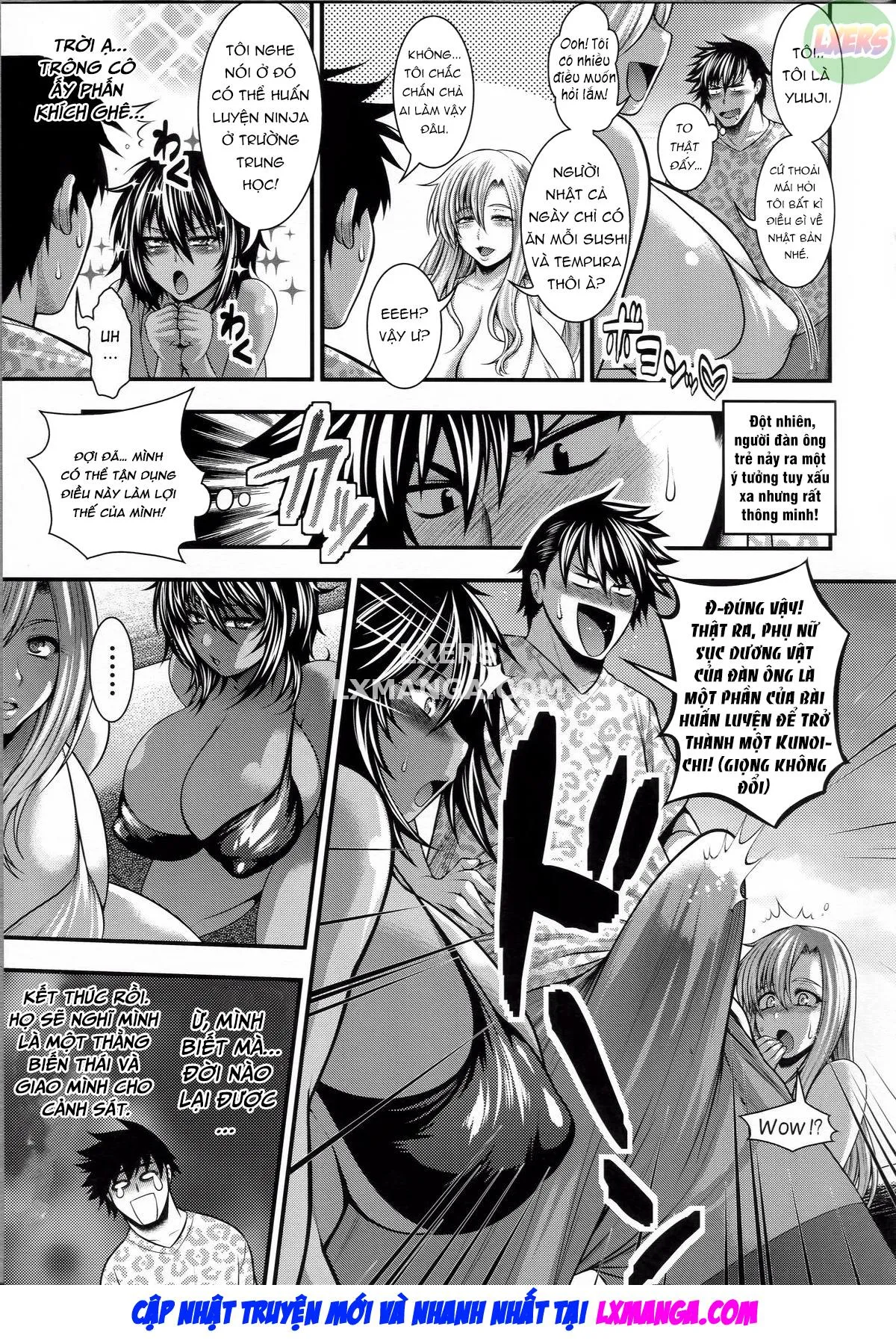 HentaiVN.net - Ảnh 8 - Pai Fella Lady - Chap 3