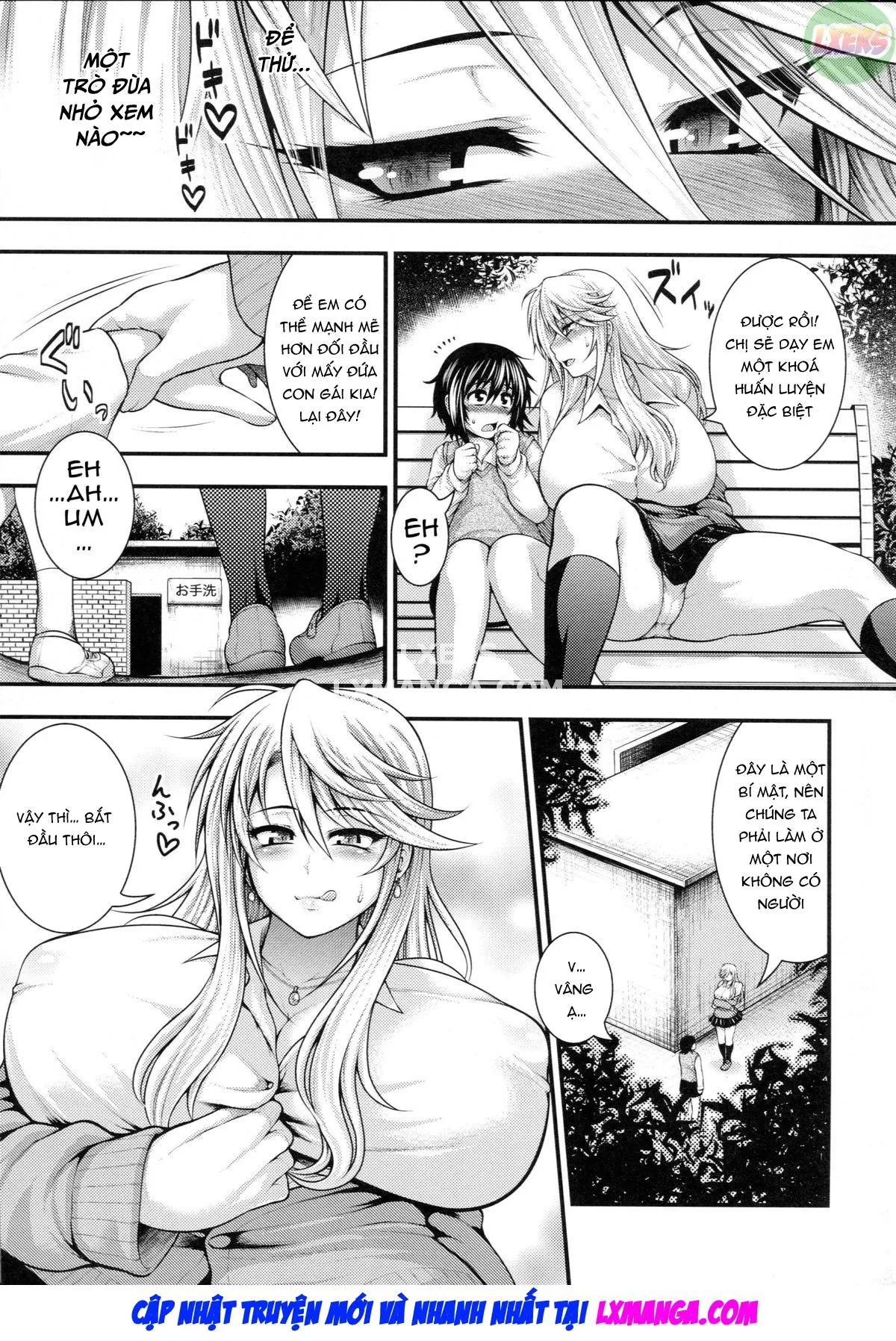 HentaiVN.net - Ảnh 8 - Pai Fella Lady - Chap 4