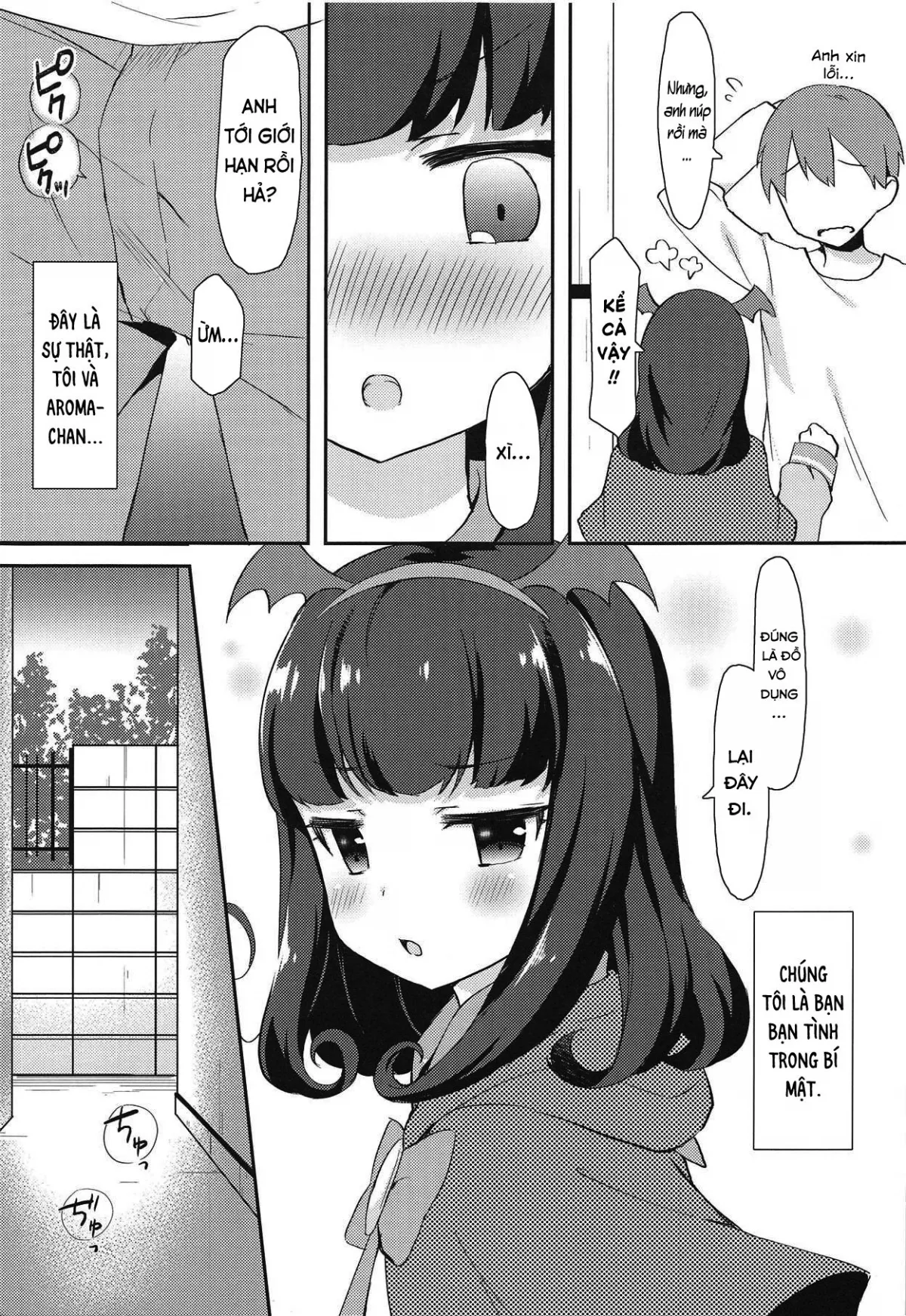 HentaiVN.net - Ảnh 4 - Aroma-chan xxx sau giờ học [Aroma-chan to Himitsu no Hougako XXX] - Oneshot