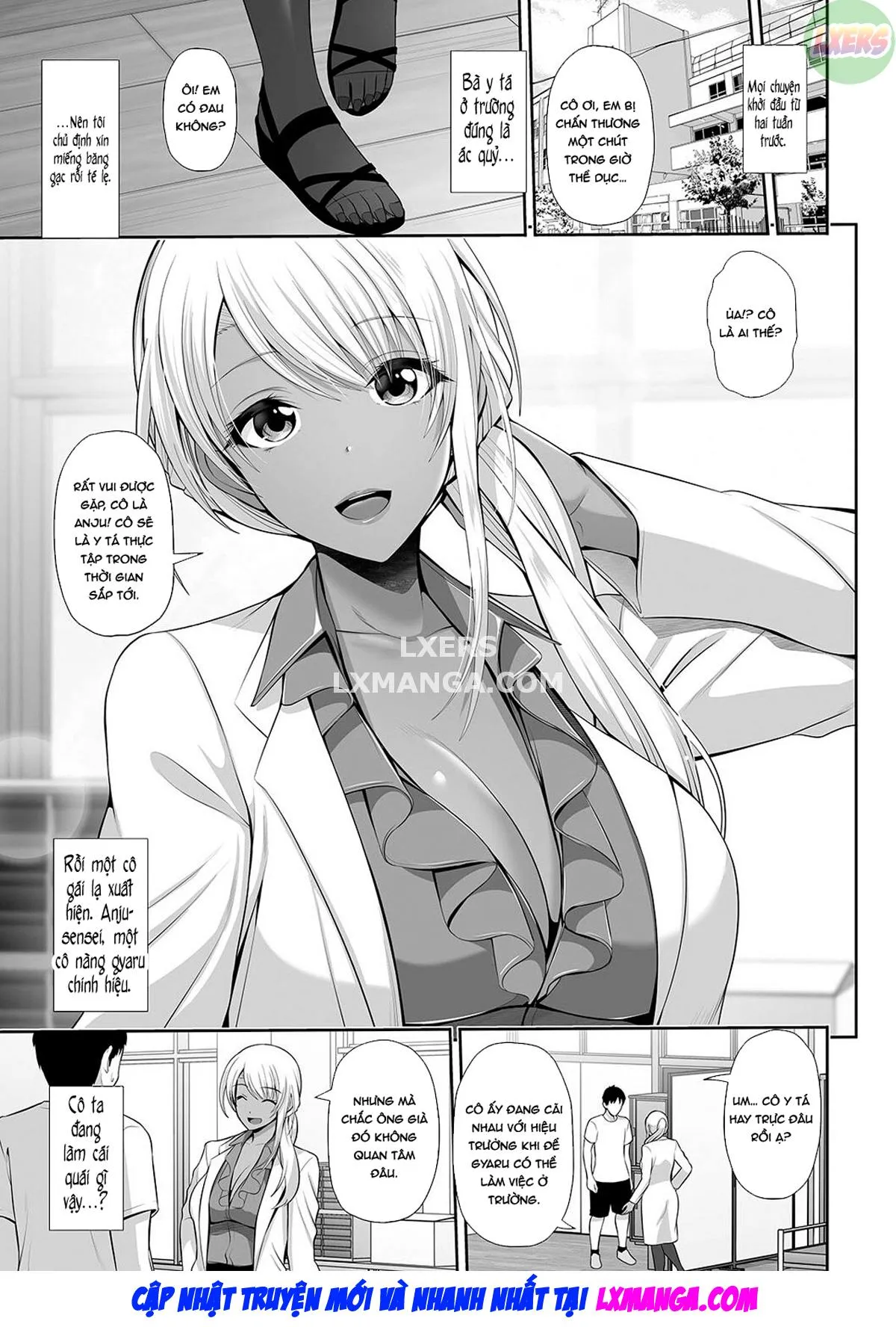 HentaiVN.net - Ảnh 10 - This Tanned Gyaru Only Has Eyes for You [Kuro Gal-chan wa Kimi dake o Miteru] - Chap 1