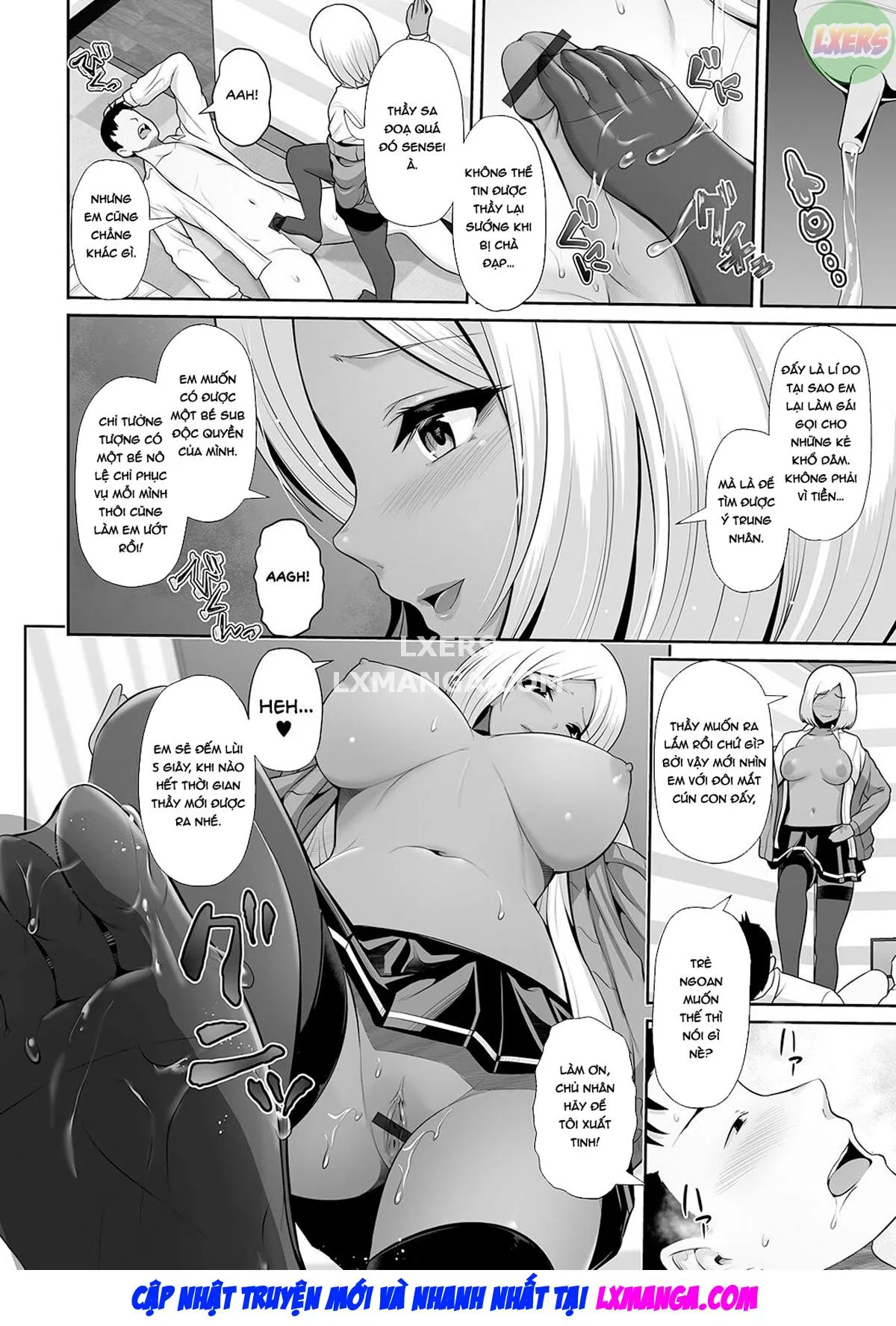 HentaiVN.net - Ảnh 11 - This Tanned Gyaru Only Has Eyes for You [Kuro Gal-chan wa Kimi dake o Miteru] - Chap 2