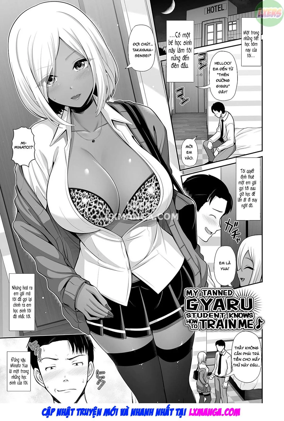 HentaiVN.net - Ảnh 4 - This Tanned Gyaru Only Has Eyes for You [Kuro Gal-chan wa Kimi dake o Miteru] - Chap 2