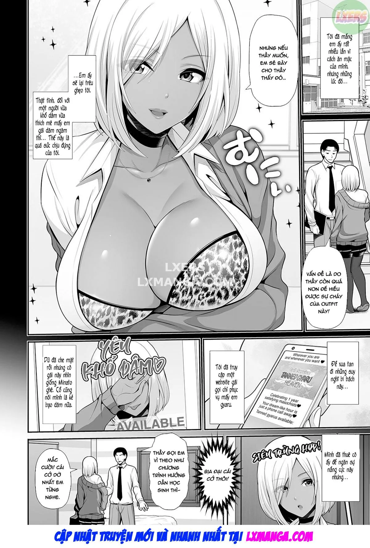HentaiVN.net - Ảnh 5 - This Tanned Gyaru Only Has Eyes for You [Kuro Gal-chan wa Kimi dake o Miteru] - Chap 2