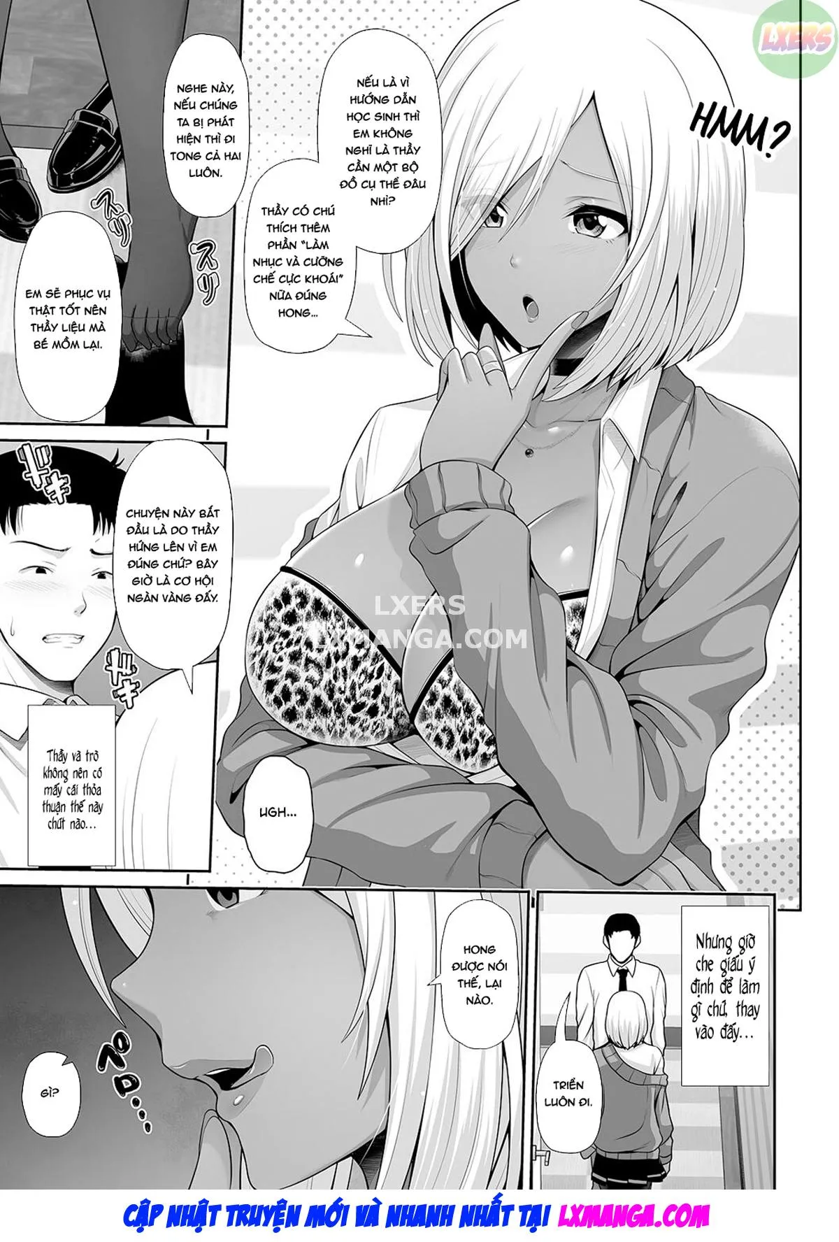 HentaiVN.net - Ảnh 6 - This Tanned Gyaru Only Has Eyes for You [Kuro Gal-chan wa Kimi dake o Miteru] - Chap 2