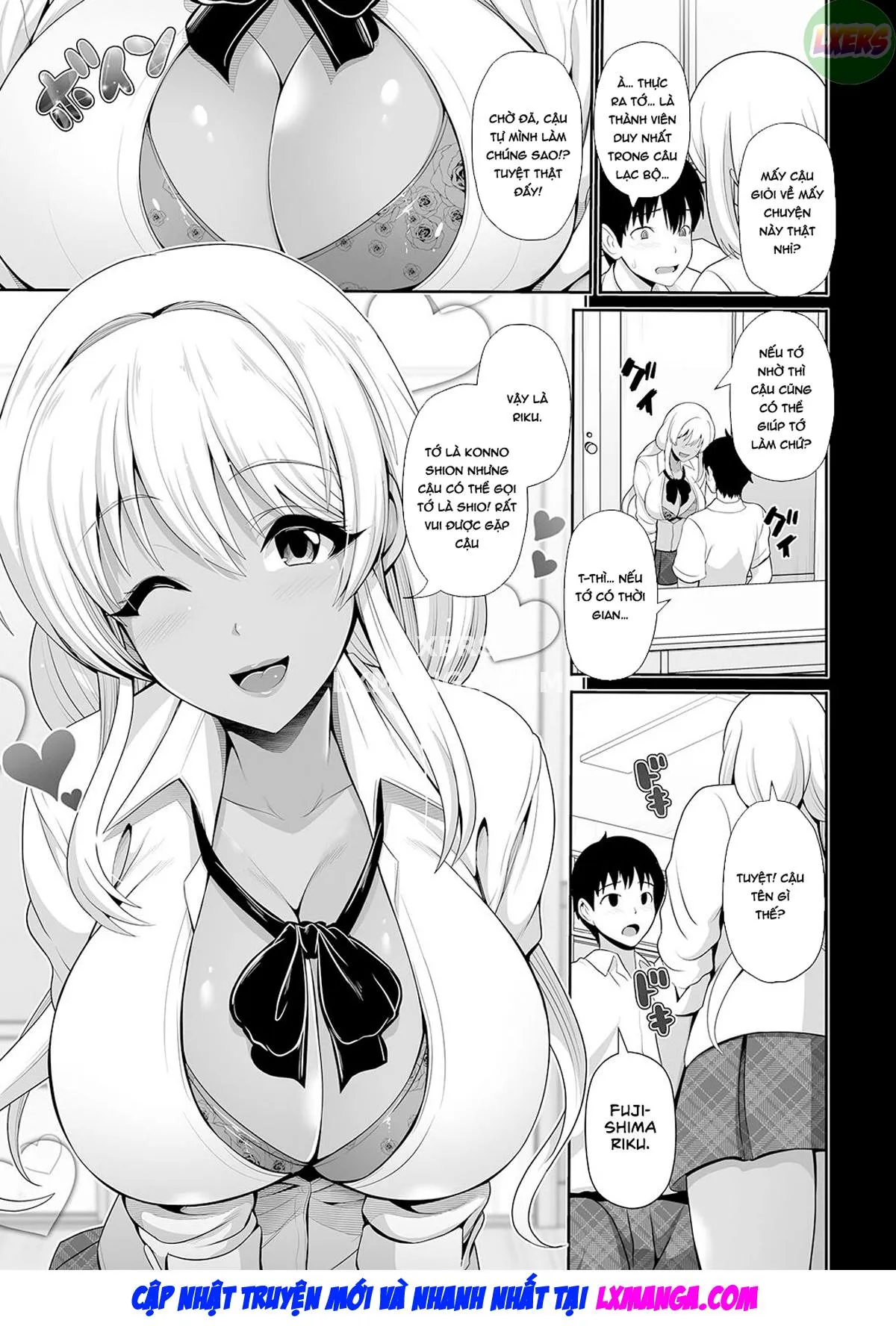 HentaiVN.net - Ảnh 6 - This Tanned Gyaru Only Has Eyes for You [Kuro Gal-chan wa Kimi dake o Miteru] - Chap 6