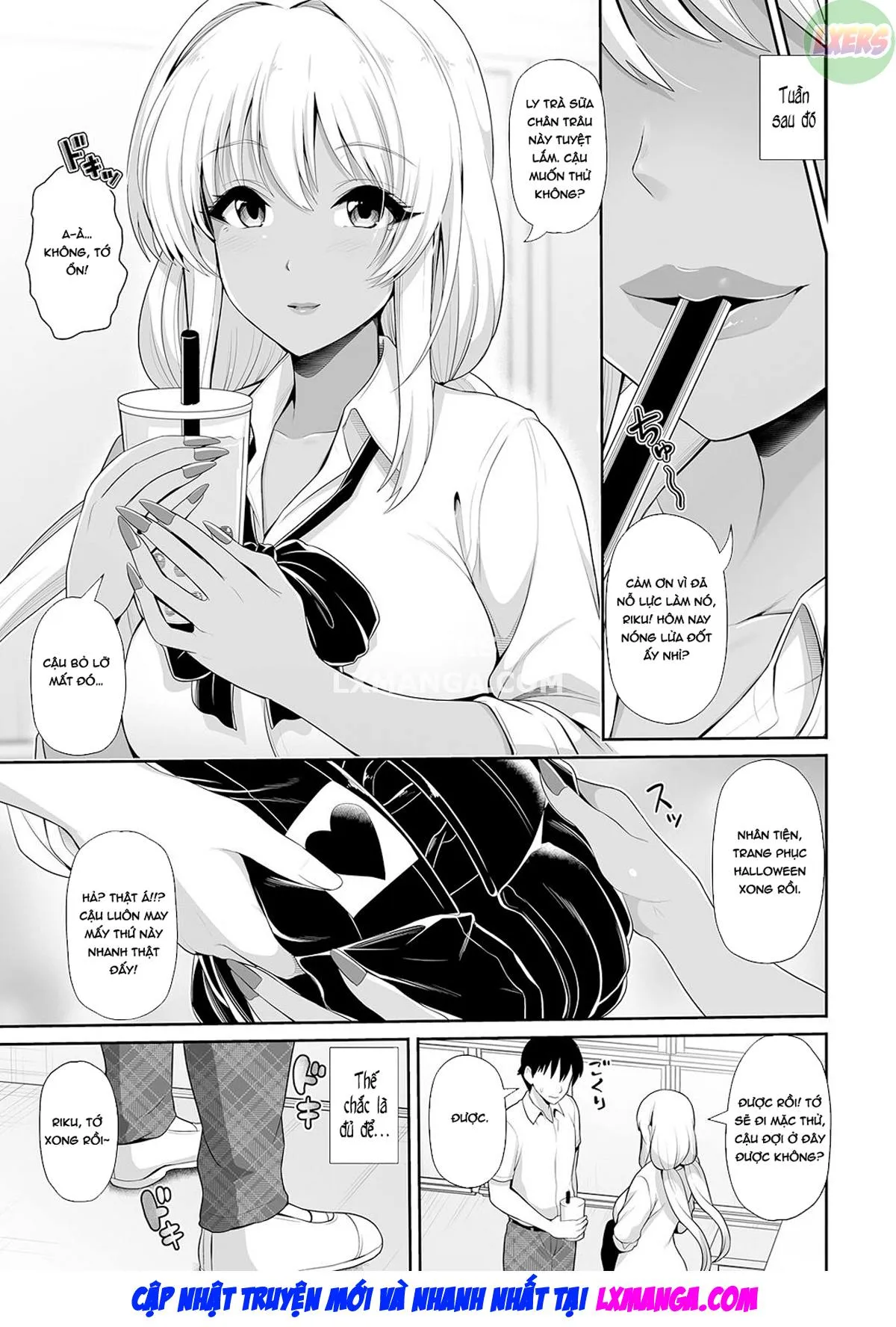 HentaiVN.net - Ảnh 8 - This Tanned Gyaru Only Has Eyes for You [Kuro Gal-chan wa Kimi dake o Miteru] - Chap 6