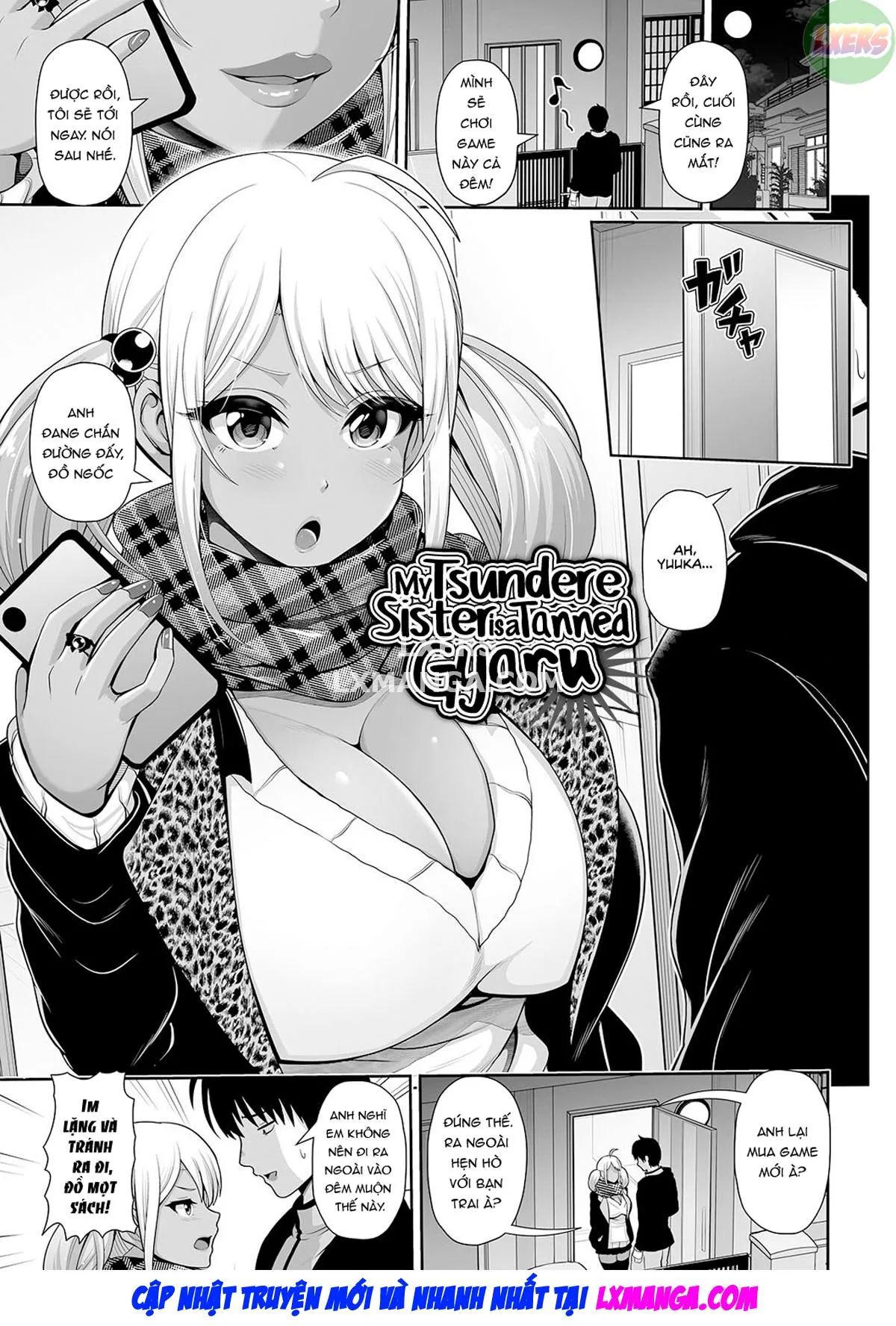 HentaiVN.net - Ảnh 4 - This Tanned Gyaru Only Has Eyes for You [Kuro Gal-chan wa Kimi dake o Miteru] - Chap 7