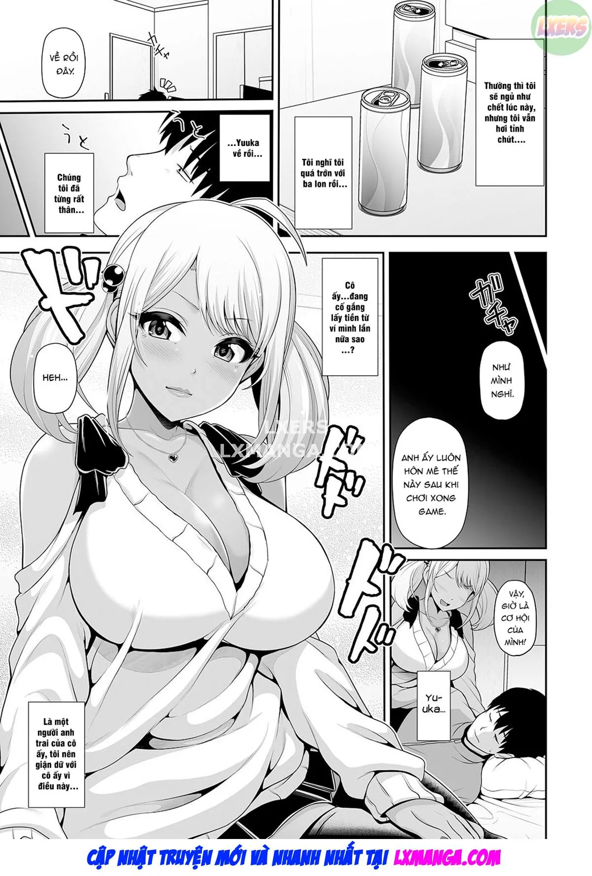 HentaiVN.net - Ảnh 6 - This Tanned Gyaru Only Has Eyes for You [Kuro Gal-chan wa Kimi dake o Miteru] - Chap 7
