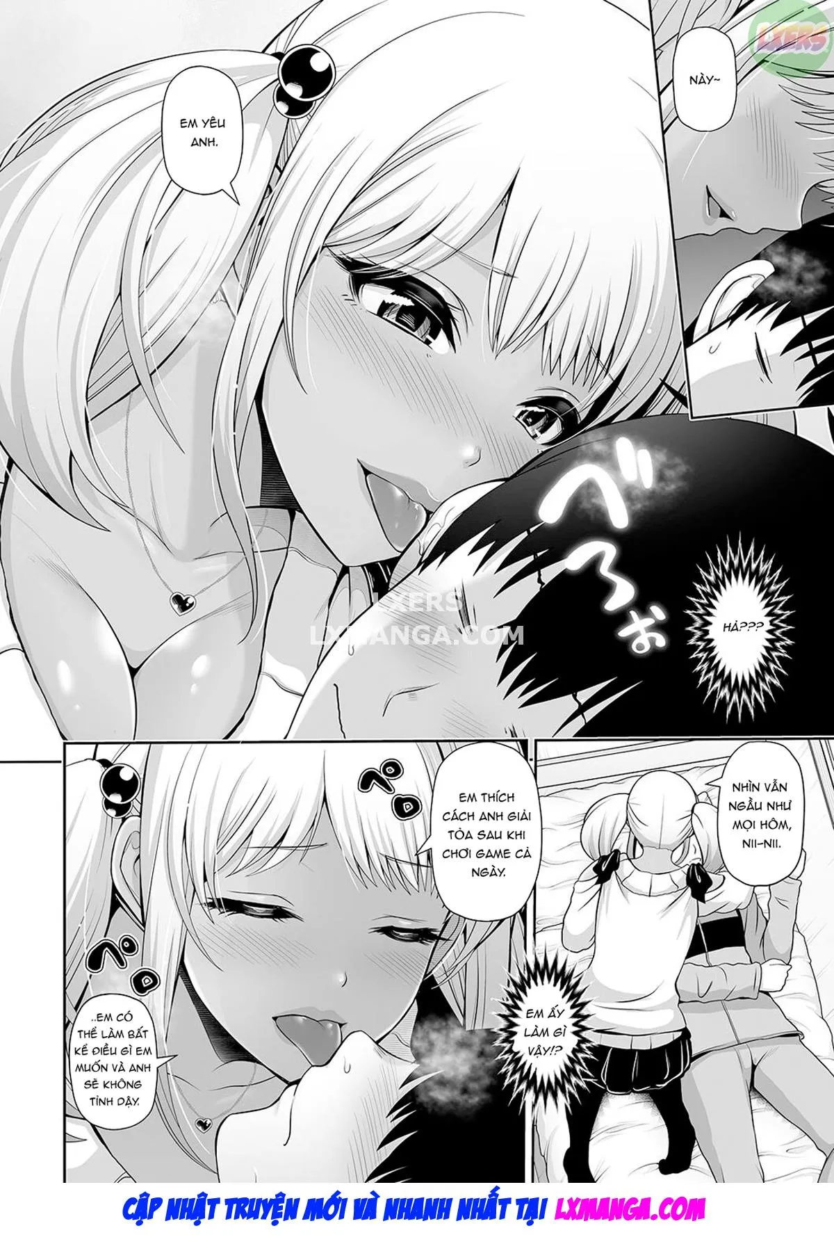 HentaiVN.net - Ảnh 7 - This Tanned Gyaru Only Has Eyes for You [Kuro Gal-chan wa Kimi dake o Miteru] - Chap 7