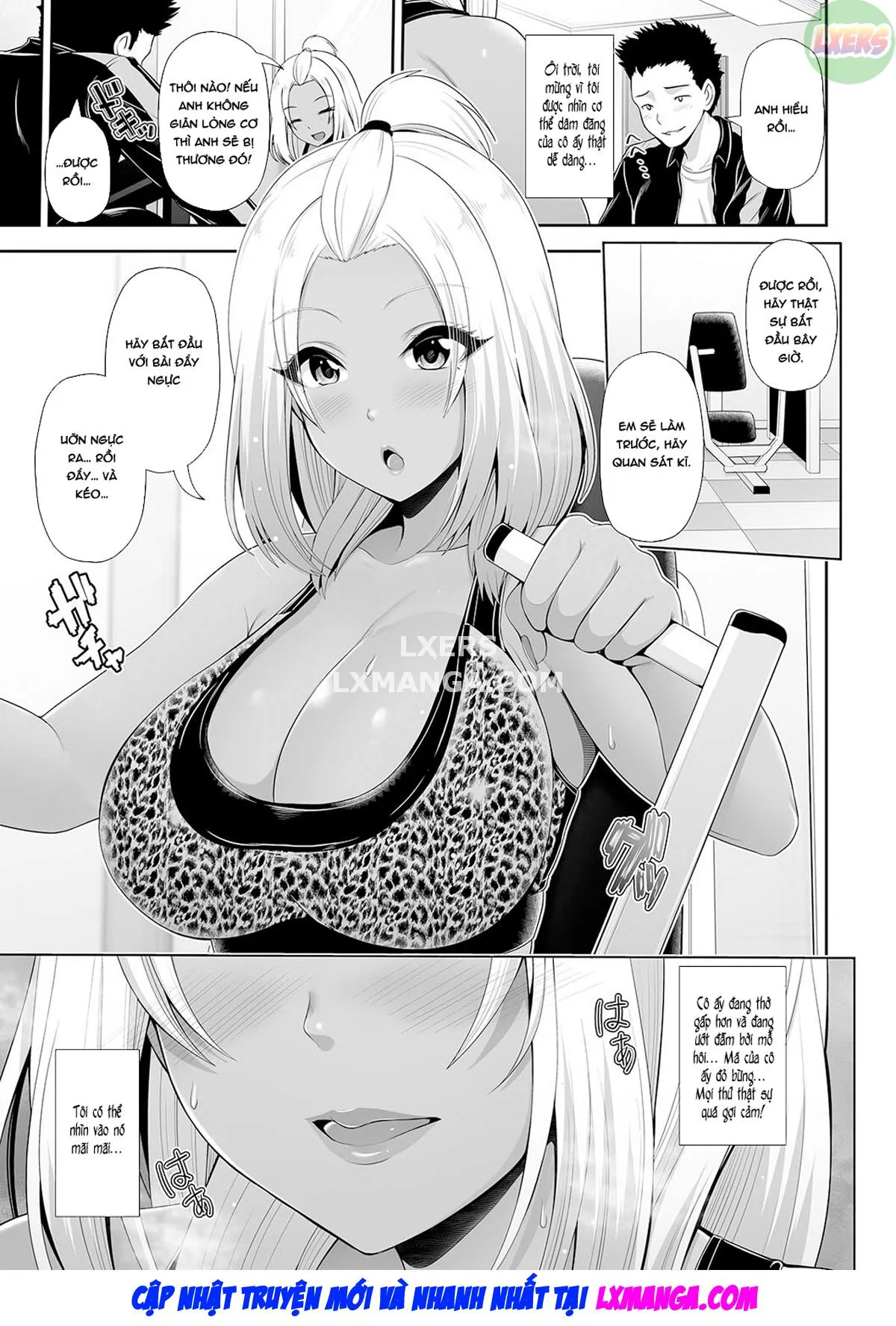 HentaiVN.net - Ảnh 6 - This Tanned Gyaru Only Has Eyes for You [Kuro Gal-chan wa Kimi dake o Miteru] - Chap 8