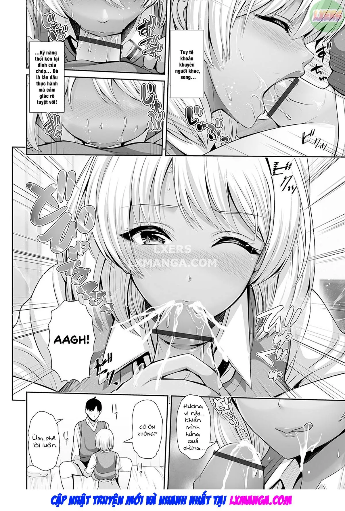 HentaiVN.net - Ảnh 11 - This Tanned Gyaru Only Has Eyes for You [Kuro Gal-chan wa Kimi dake o Miteru] - Chap 11 - END