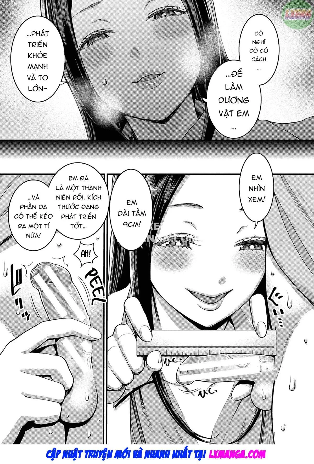 HentaiVN.net - Ảnh 10 - Shiori-Sensei, The Nurturing Nurse [Shiori Sensei Wa Ochinchin No Sodateya-San] - Chap 1