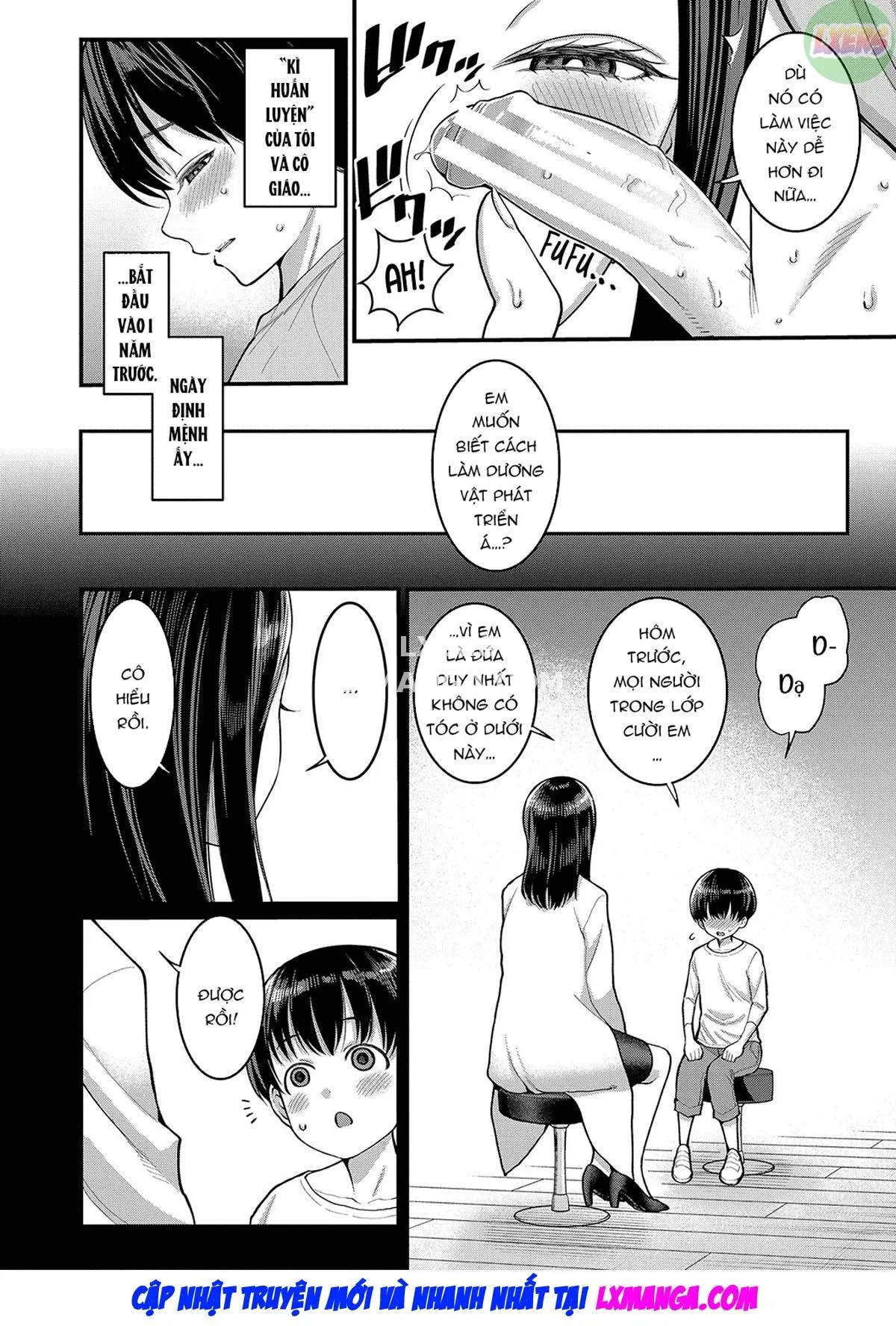 HentaiVN.net - Ảnh 9 - Shiori-Sensei, The Nurturing Nurse [Shiori Sensei Wa Ochinchin No Sodateya-San] - Chap 1