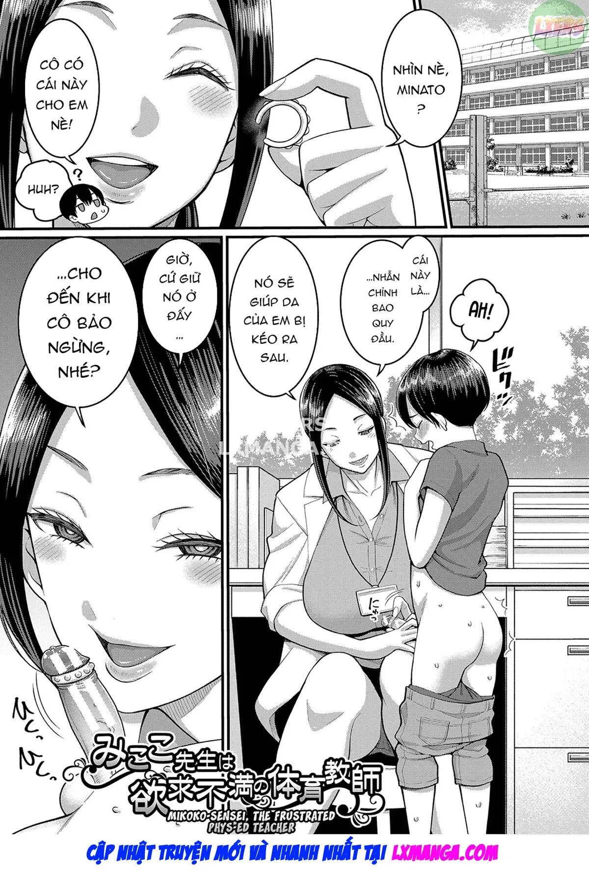 HentaiVN.net - Ảnh 4 - Shiori-Sensei, The Nurturing Nurse [Shiori Sensei Wa Ochinchin No Sodateya-San] - Chap 2
