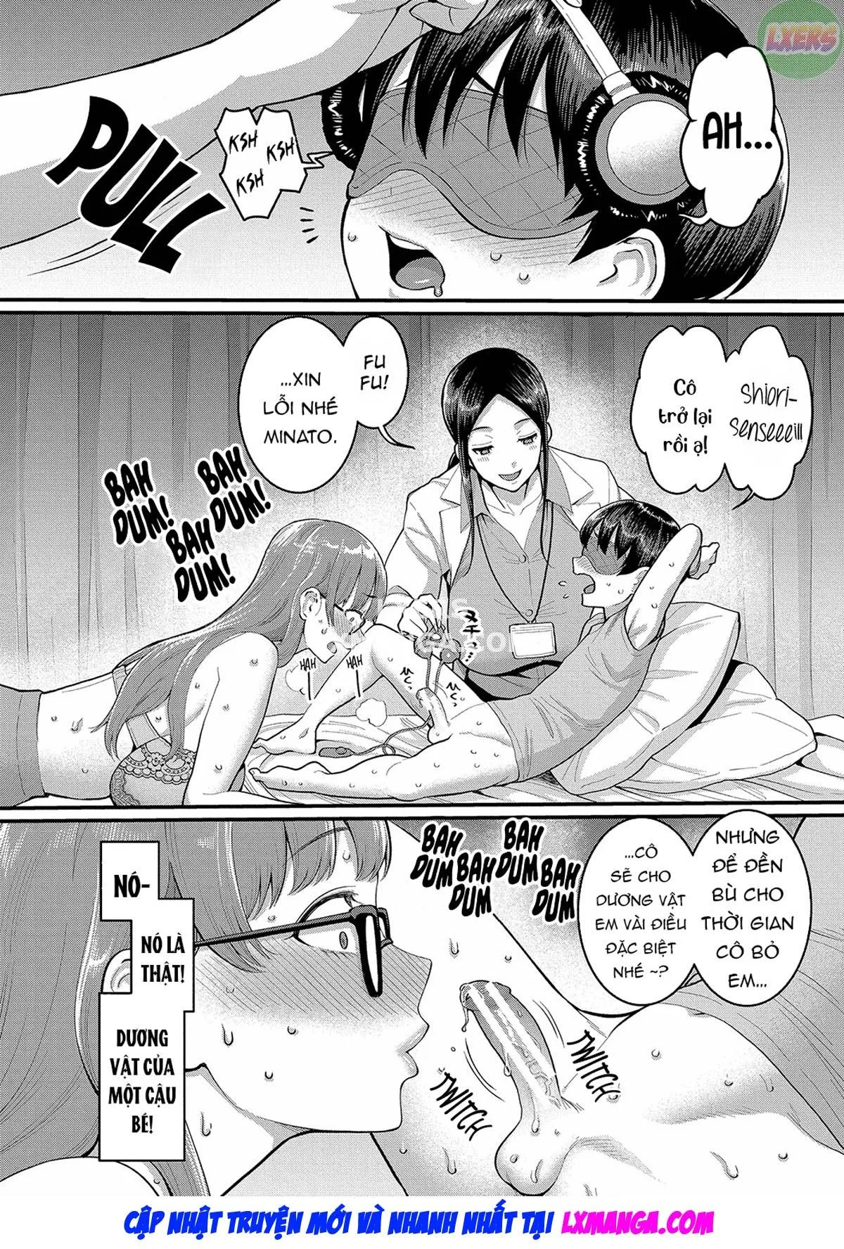 HentaiVN.net - Ảnh 11 - Shiori-Sensei, The Nurturing Nurse [Shiori Sensei Wa Ochinchin No Sodateya-San] - Chap 3