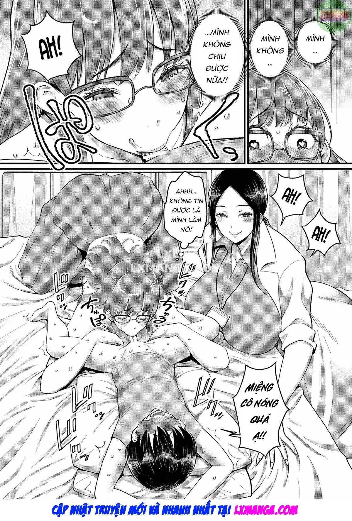 HentaiVN.net - Ảnh 13 - Shiori-Sensei, The Nurturing Nurse [Shiori Sensei Wa Ochinchin No Sodateya-San] - Chap 3