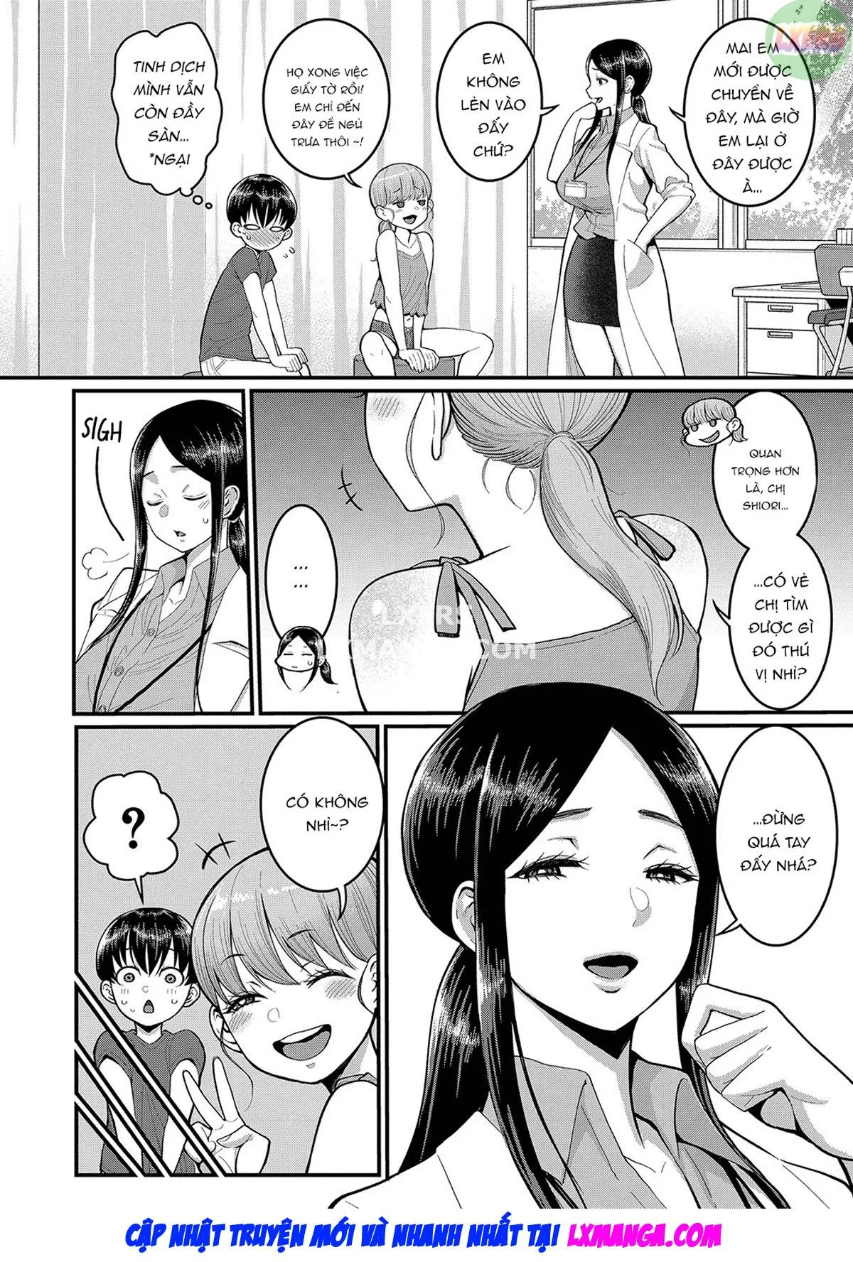 HentaiVN.net - Ảnh 7 - Shiori-Sensei, The Nurturing Nurse [Shiori Sensei Wa Ochinchin No Sodateya-San] - Chap 4