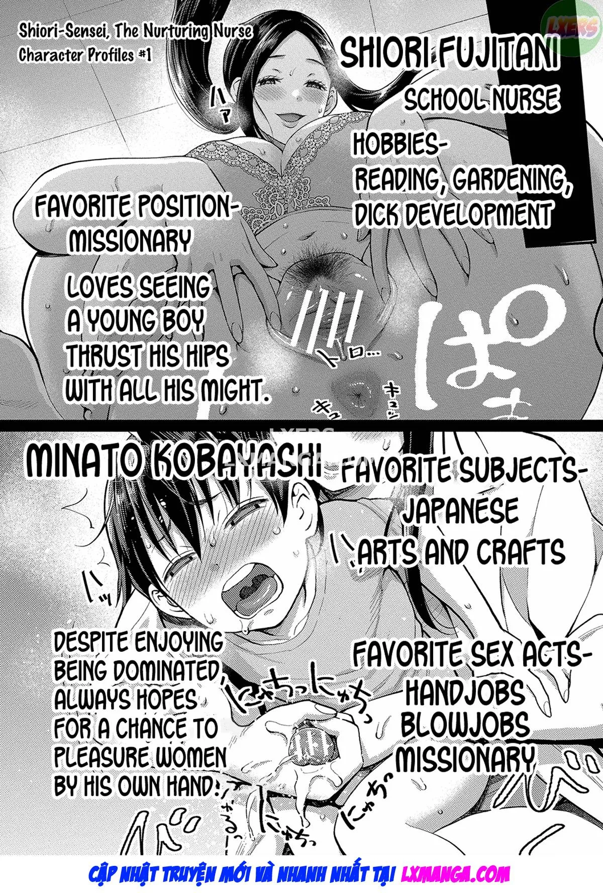 HentaiVN.net - Ảnh 32 - Shiori-Sensei, The Nurturing Nurse [Shiori Sensei Wa Ochinchin No Sodateya-San] - Chap 7