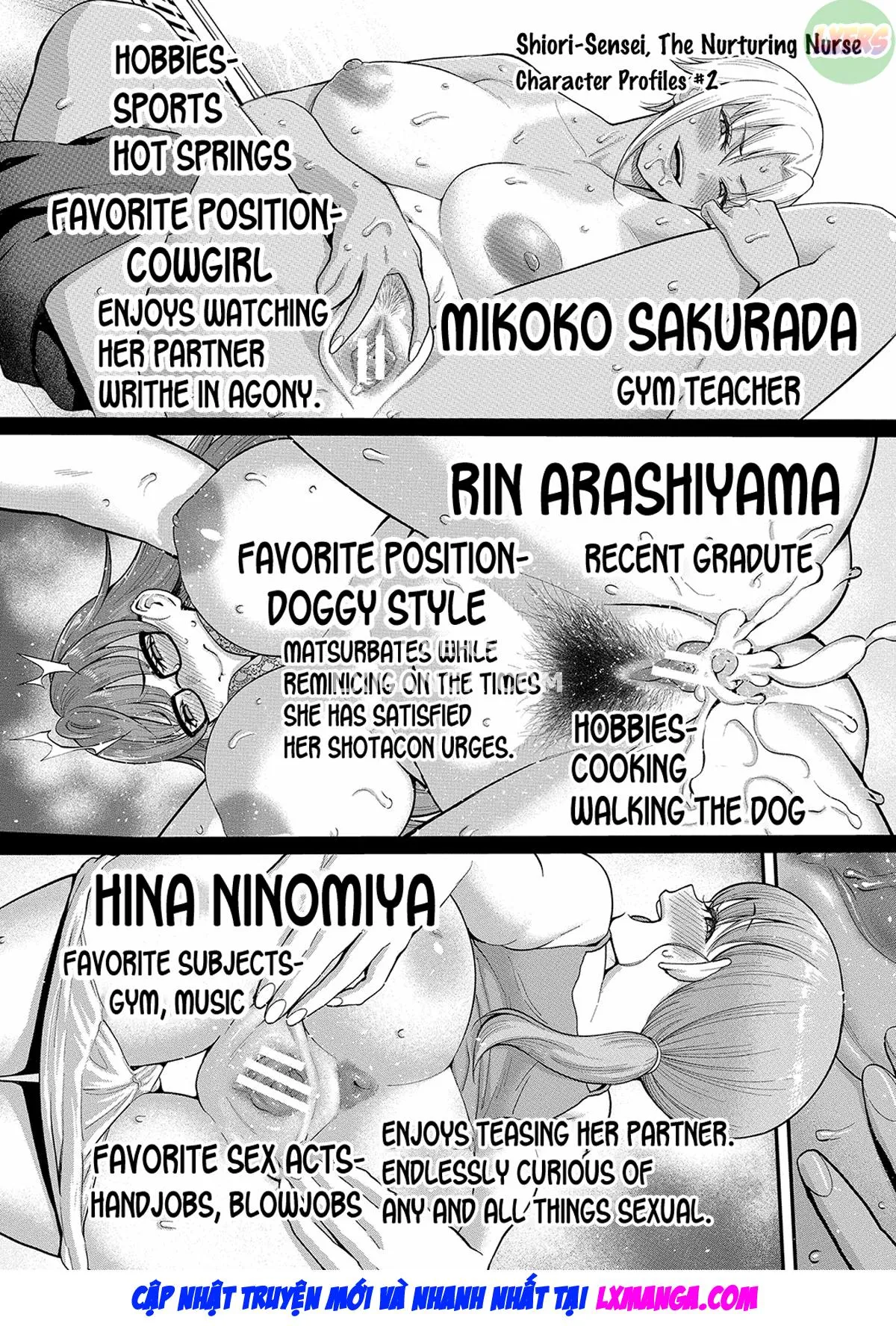 HentaiVN.net - Ảnh 33 - Shiori-Sensei, The Nurturing Nurse [Shiori Sensei Wa Ochinchin No Sodateya-San] - Chap 7