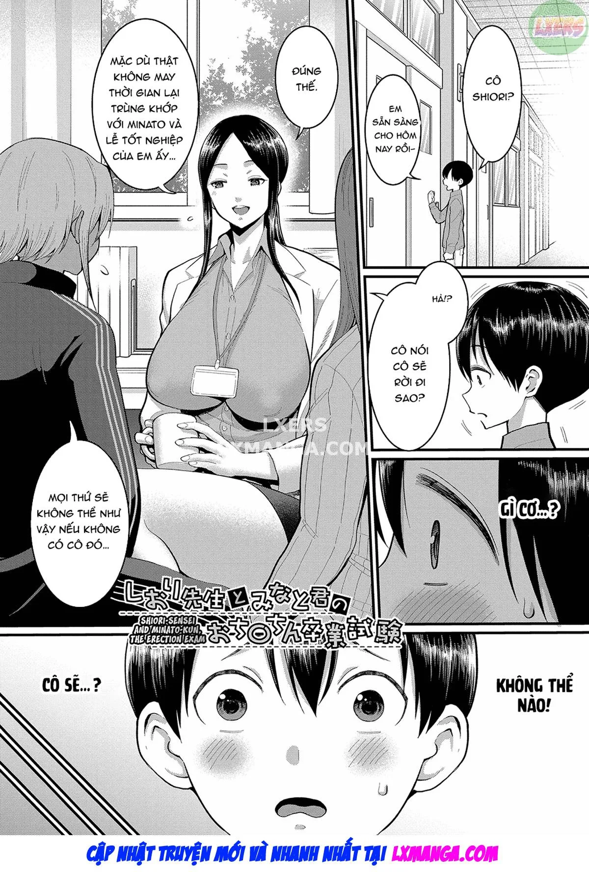 HentaiVN.net - Ảnh 4 - Shiori-Sensei, The Nurturing Nurse [Shiori Sensei Wa Ochinchin No Sodateya-San] - Chap 7