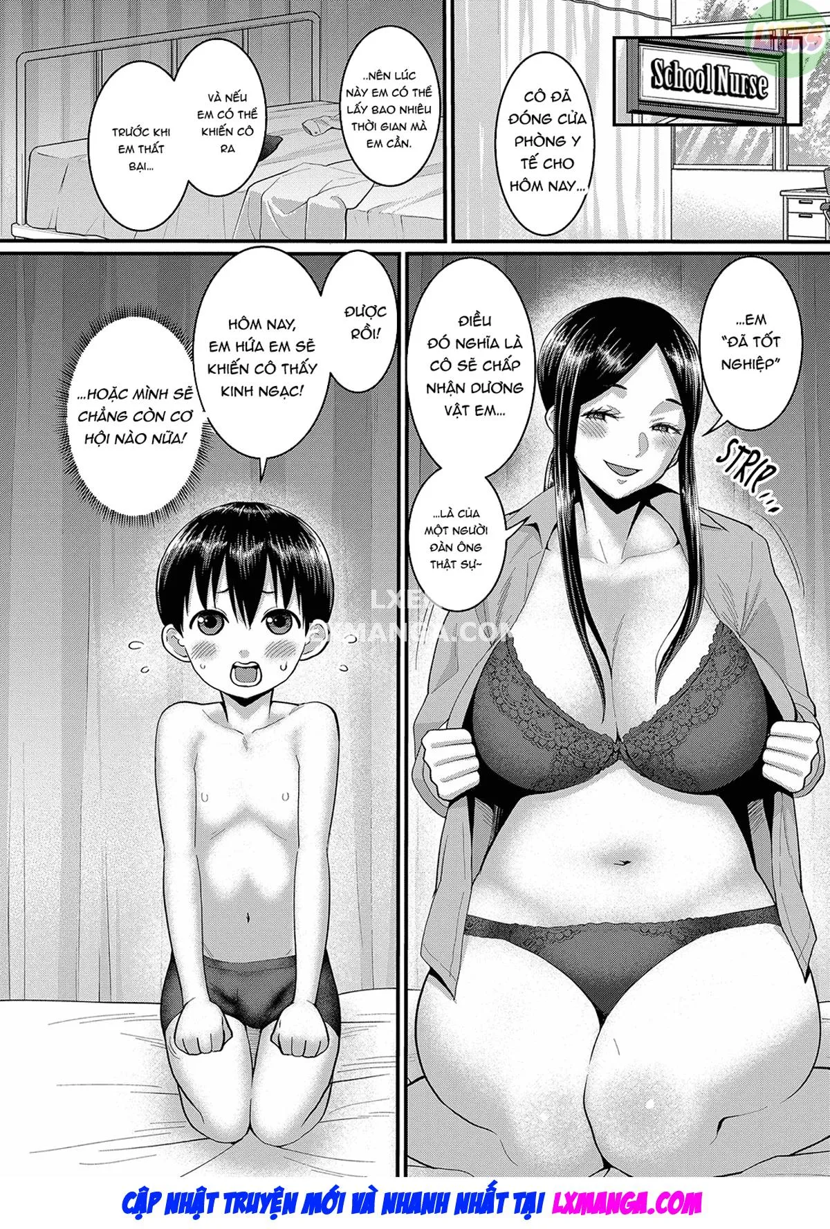 HentaiVN.net - Ảnh 5 - Shiori-Sensei, The Nurturing Nurse [Shiori Sensei Wa Ochinchin No Sodateya-San] - Chap 7