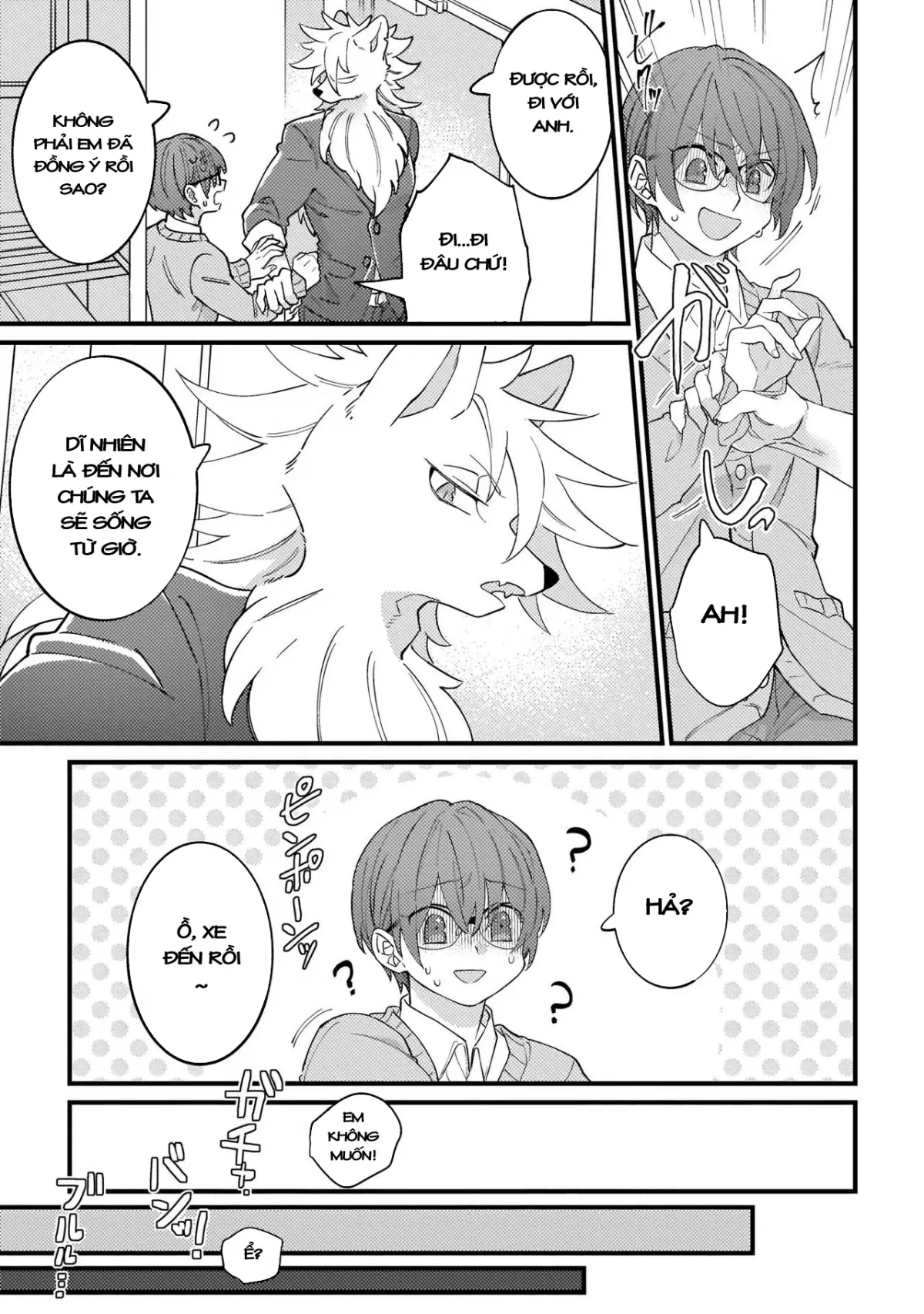 HentaiVN.net - Ảnh 17 - Trở thành gia đình với nhân thú [High Spec na Juujin ni Otosaremashita] - Chap 1
